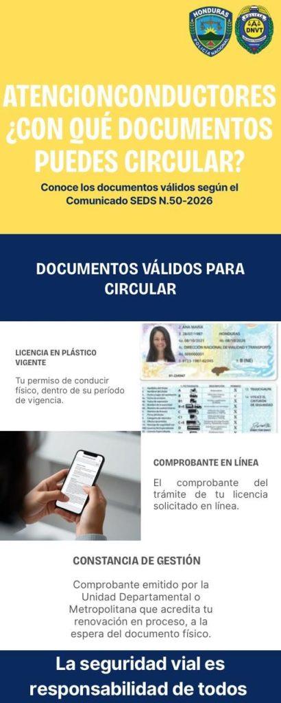 DNVT vehículo decomisado Honduras