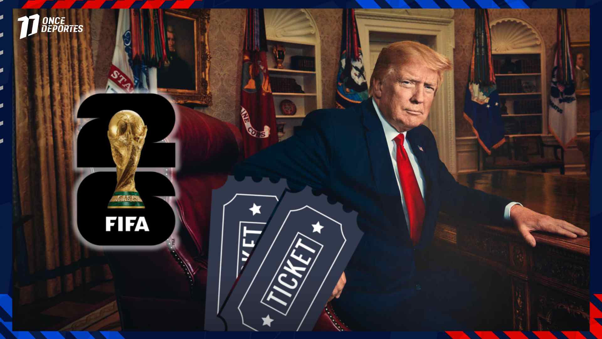 Donald Trump Mundial United 2026 Boletos Presidente tickets precio