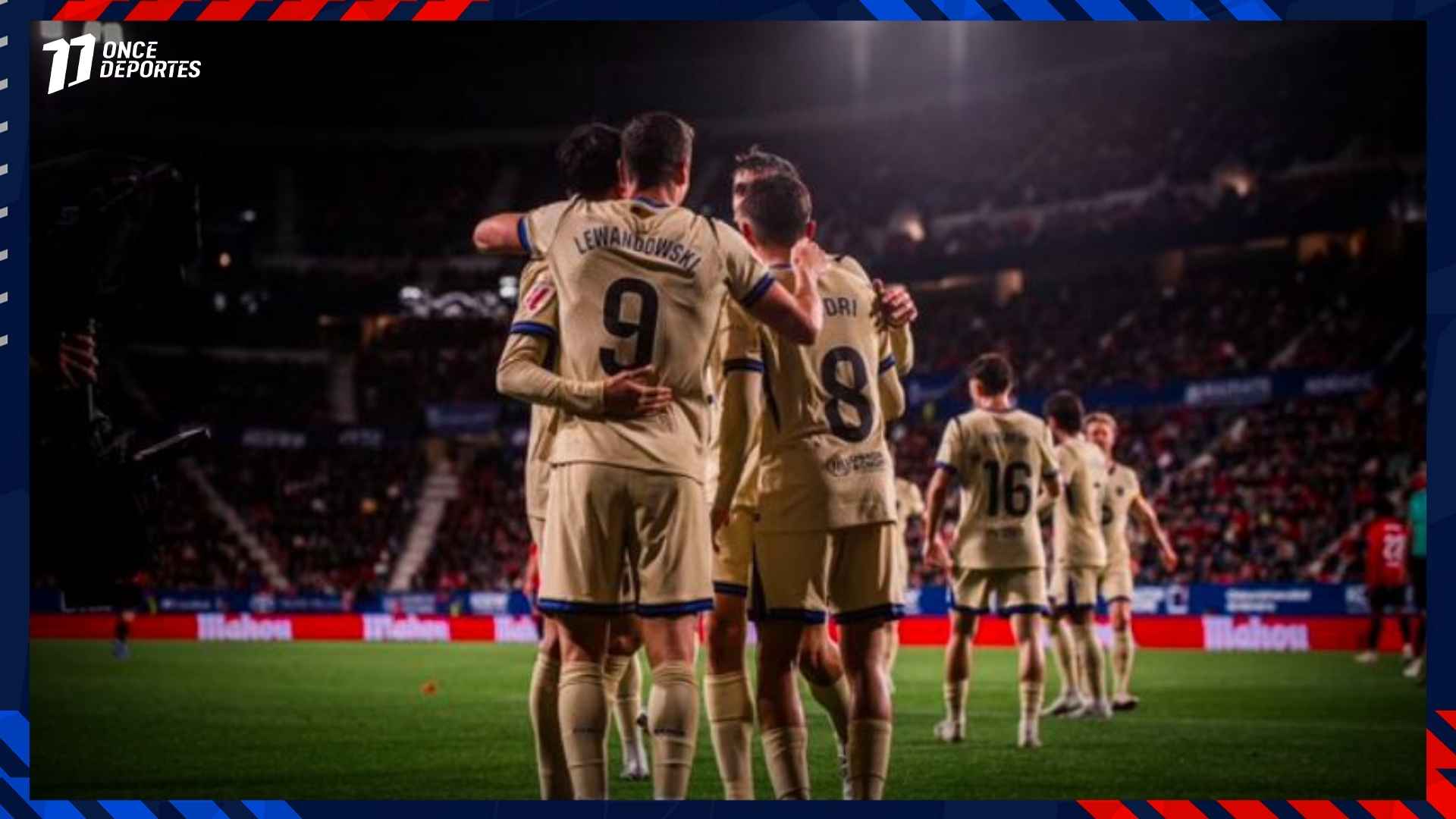 FC Barcelona a un paso del título de La Liga de España tras derrotar 1-2 al Osasuna