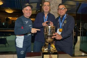 Motagua Copa 20 Celebración