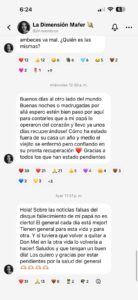 Hija de exgeneral Romeo Vásquez responde con sarcasmo a rumores de su muerte