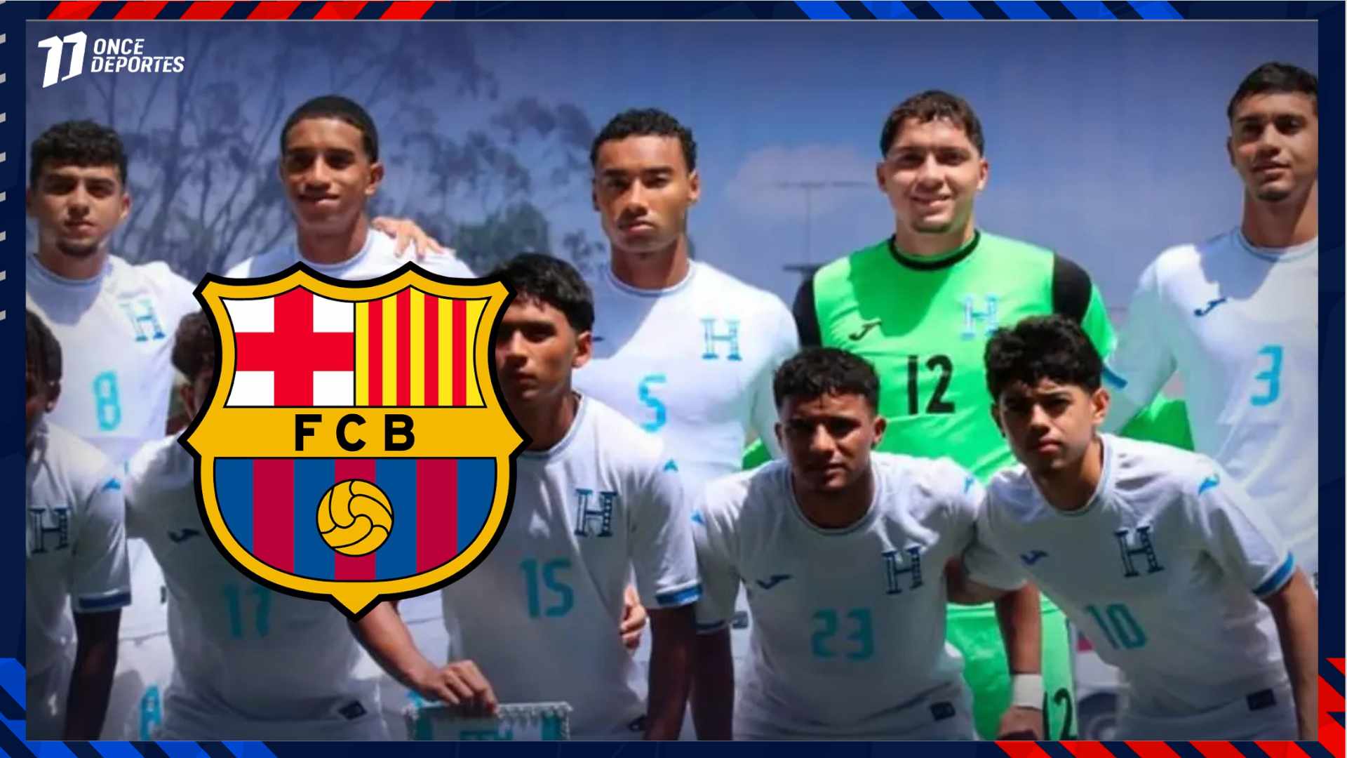 Honduras FC Barcelona amistoso