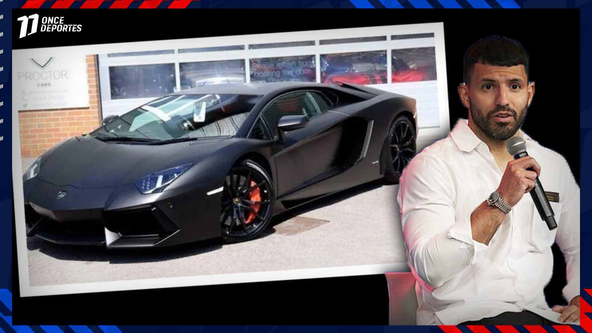 Kun Agüero Argentina Camioneta Robo independiente