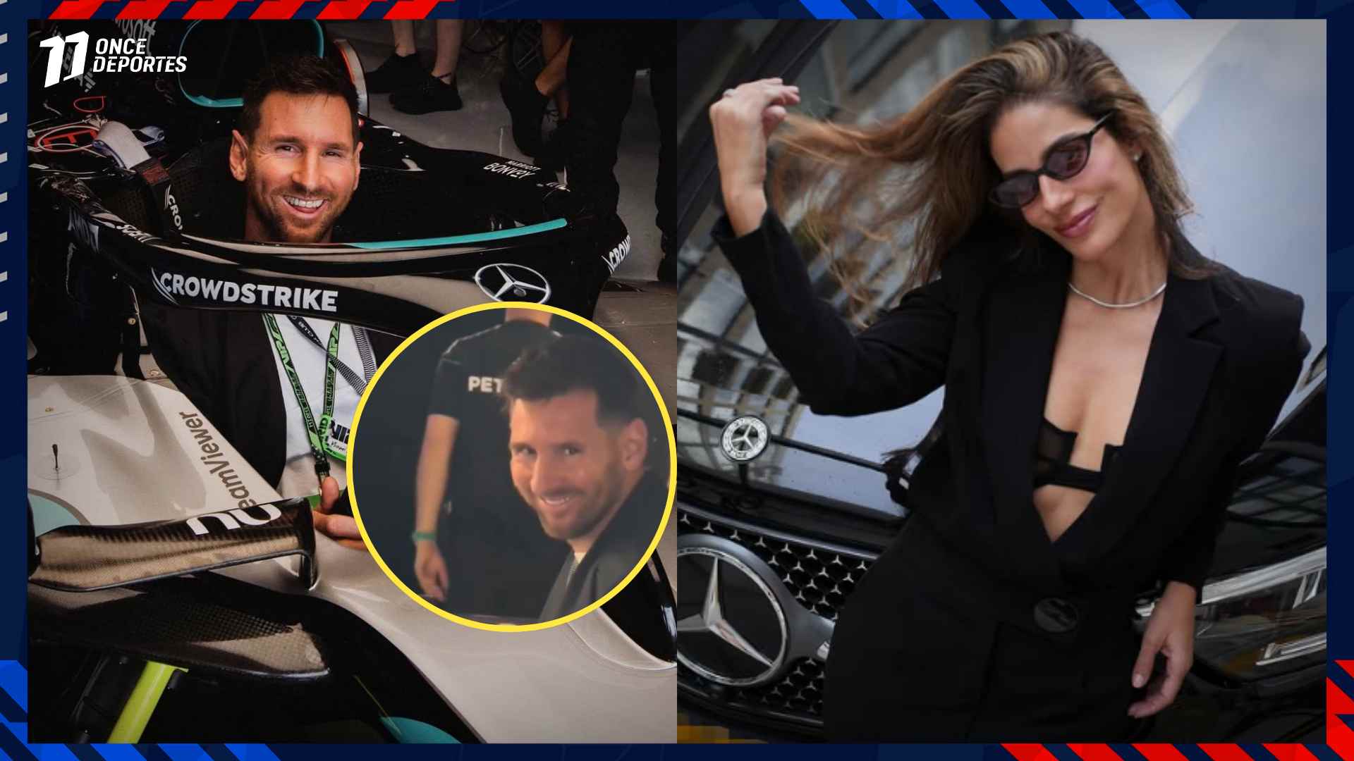 Lionel Messi Formula 1 Argentina Inter Miami Kimi Antonelli gran premio Miami