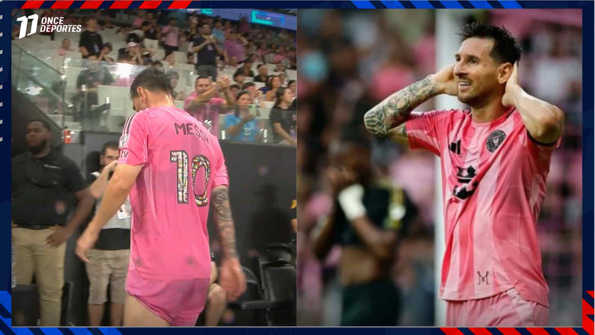Messi lesionado Inter Miami