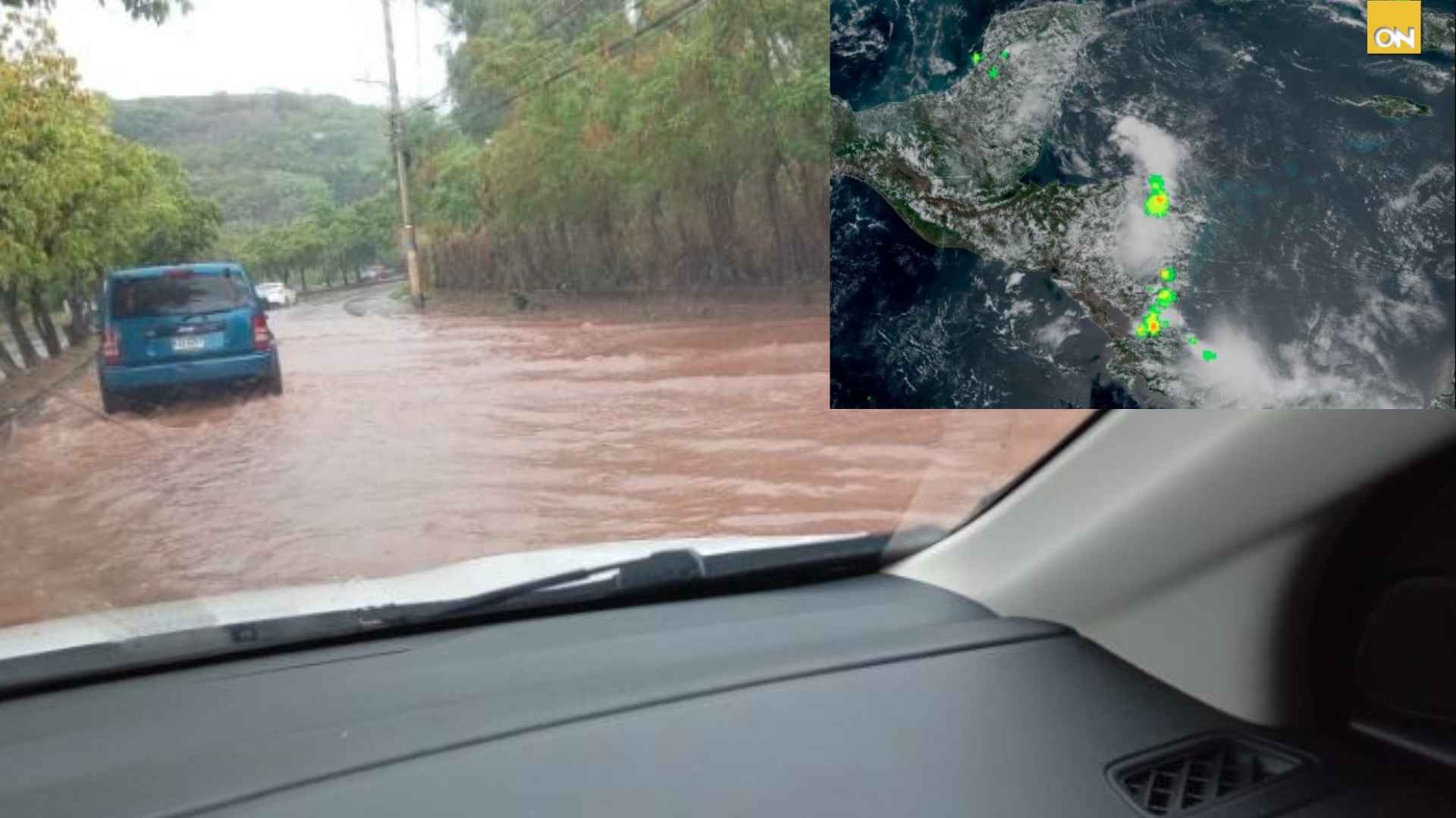 Persisten las lluvias en Honduras daños reportados en el occidente