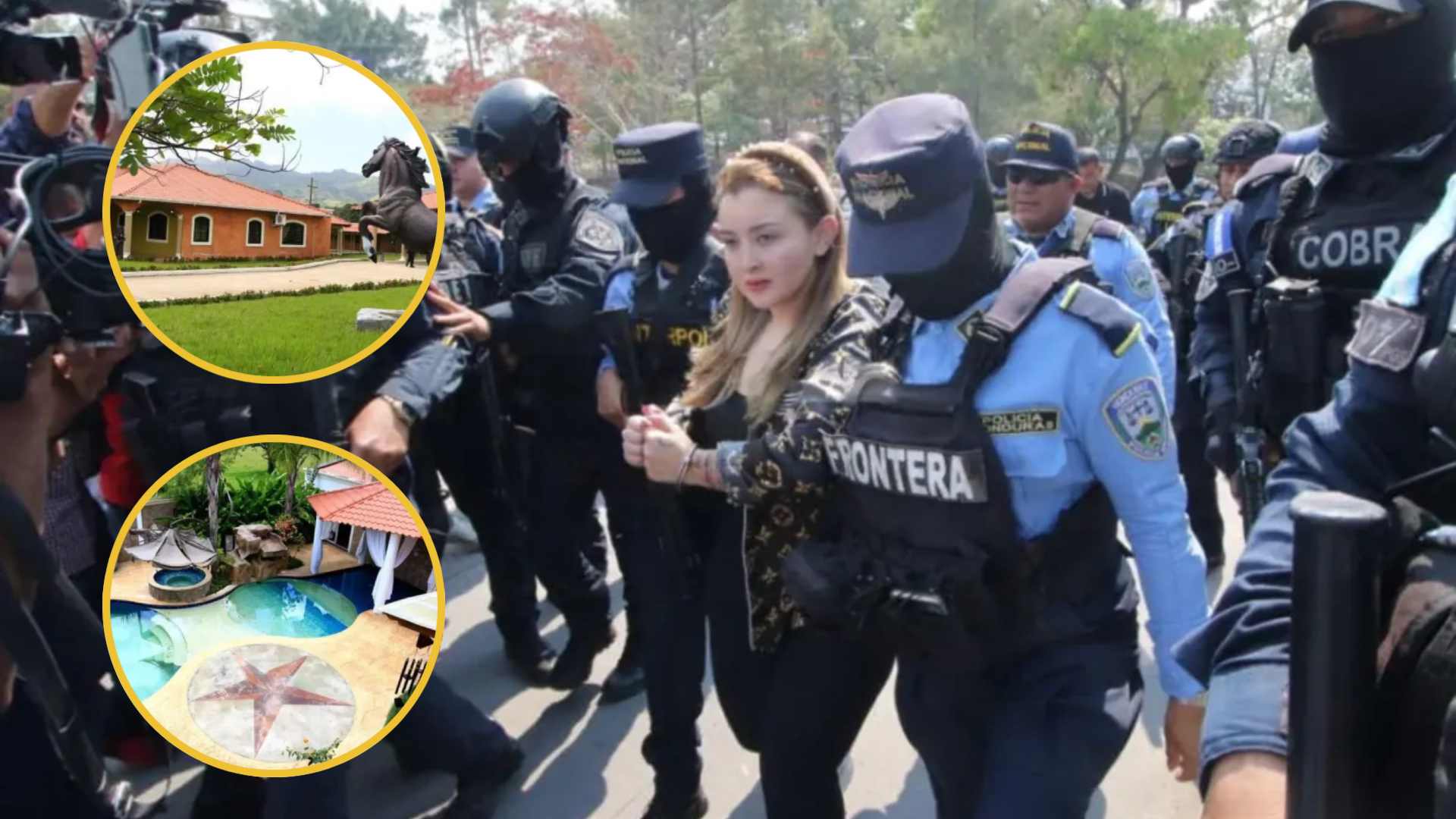 Entre mansiones y estatuas extravagantes: así eran los lujos de Yosary Yasmin vinculada al cártel de los Valle Valle