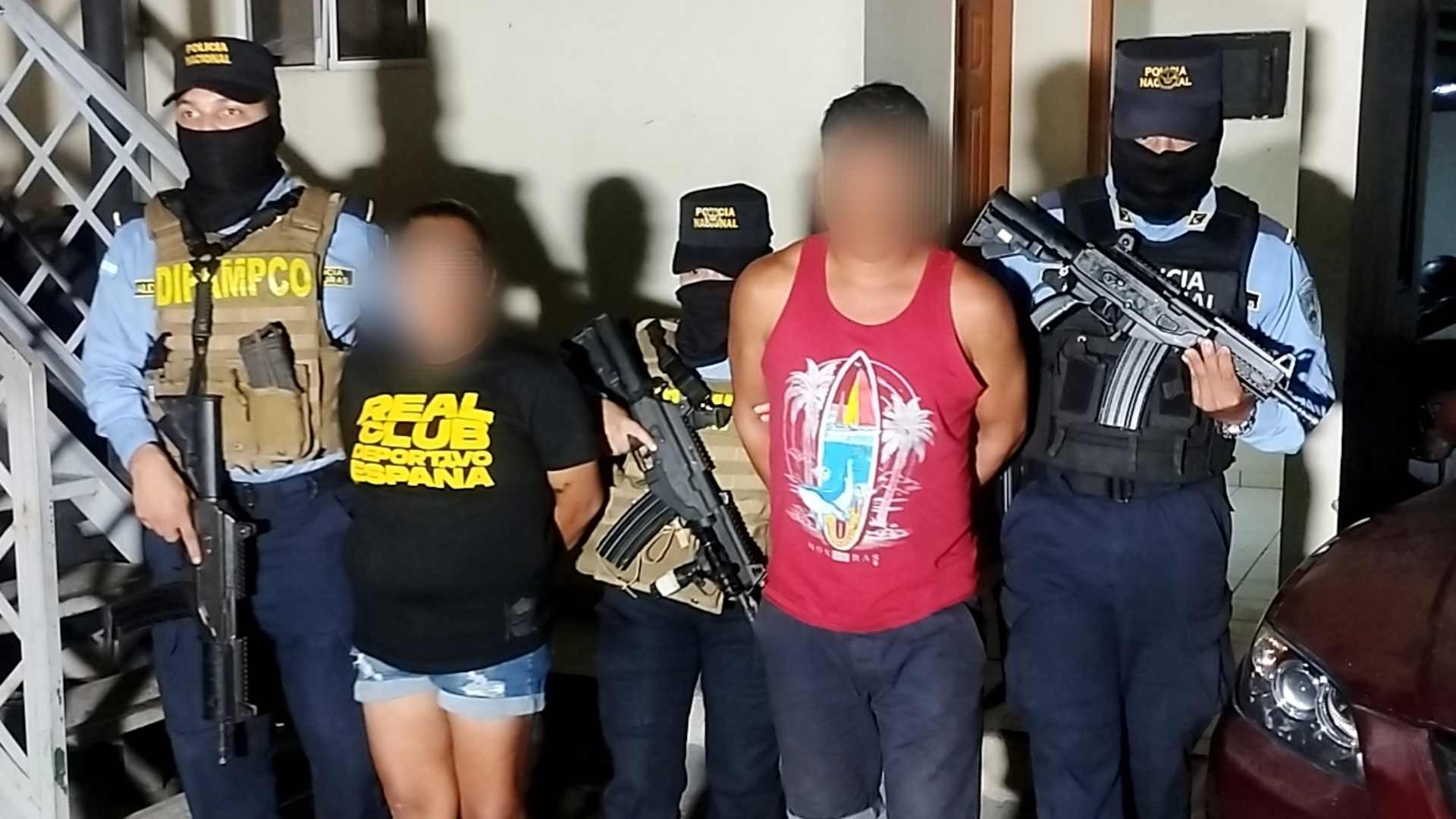 Capturan a la "Nena" presunta administradora del “Cártel del Diablo” en operativo en Yoro