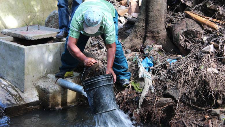 agua potable en Honduras