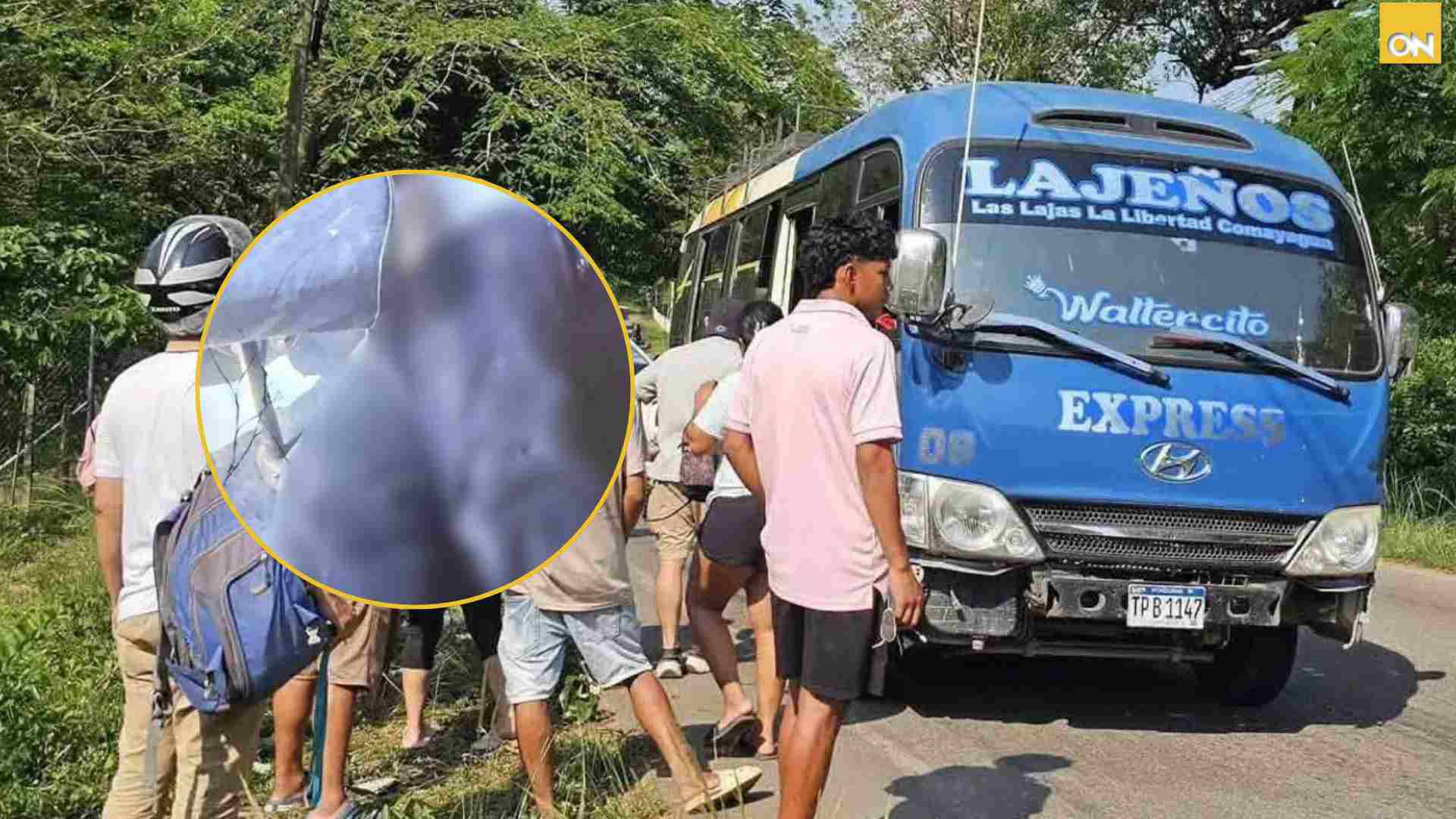 asalto en bus Comayagua