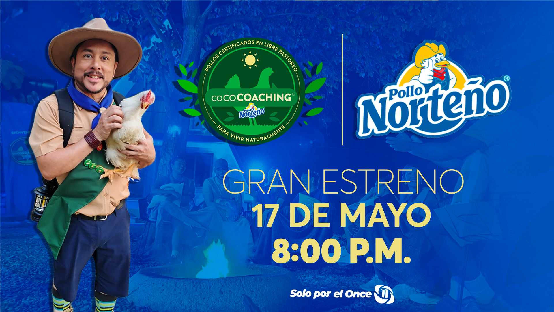 Campamento Cococoaching: el nuevo reto de Pollo Norteño que te invita a vivir más natural