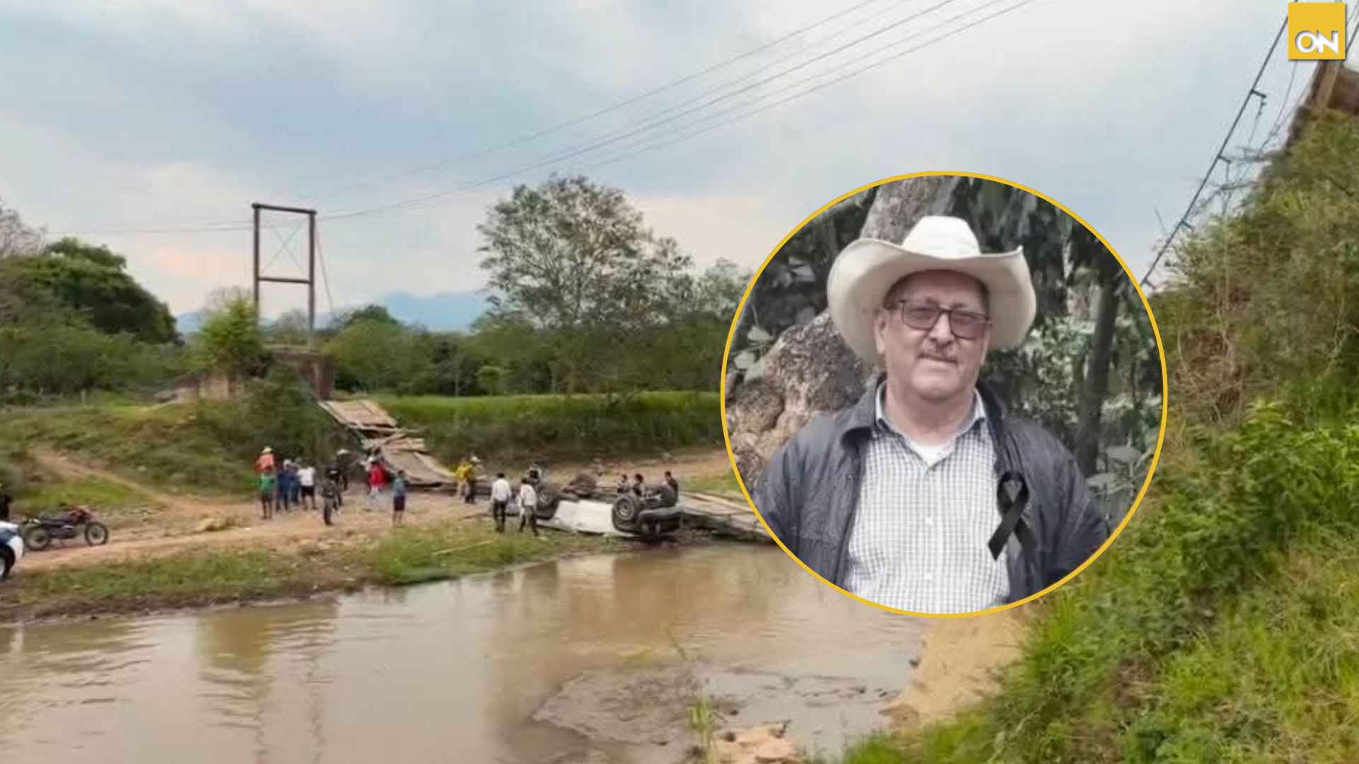 colapsa puente hamaca Ocotepeque