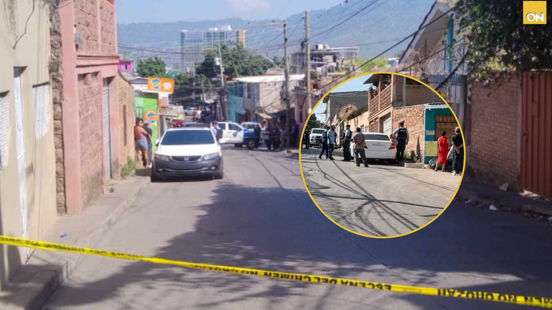 conductor ultimado en Tegucigalpa