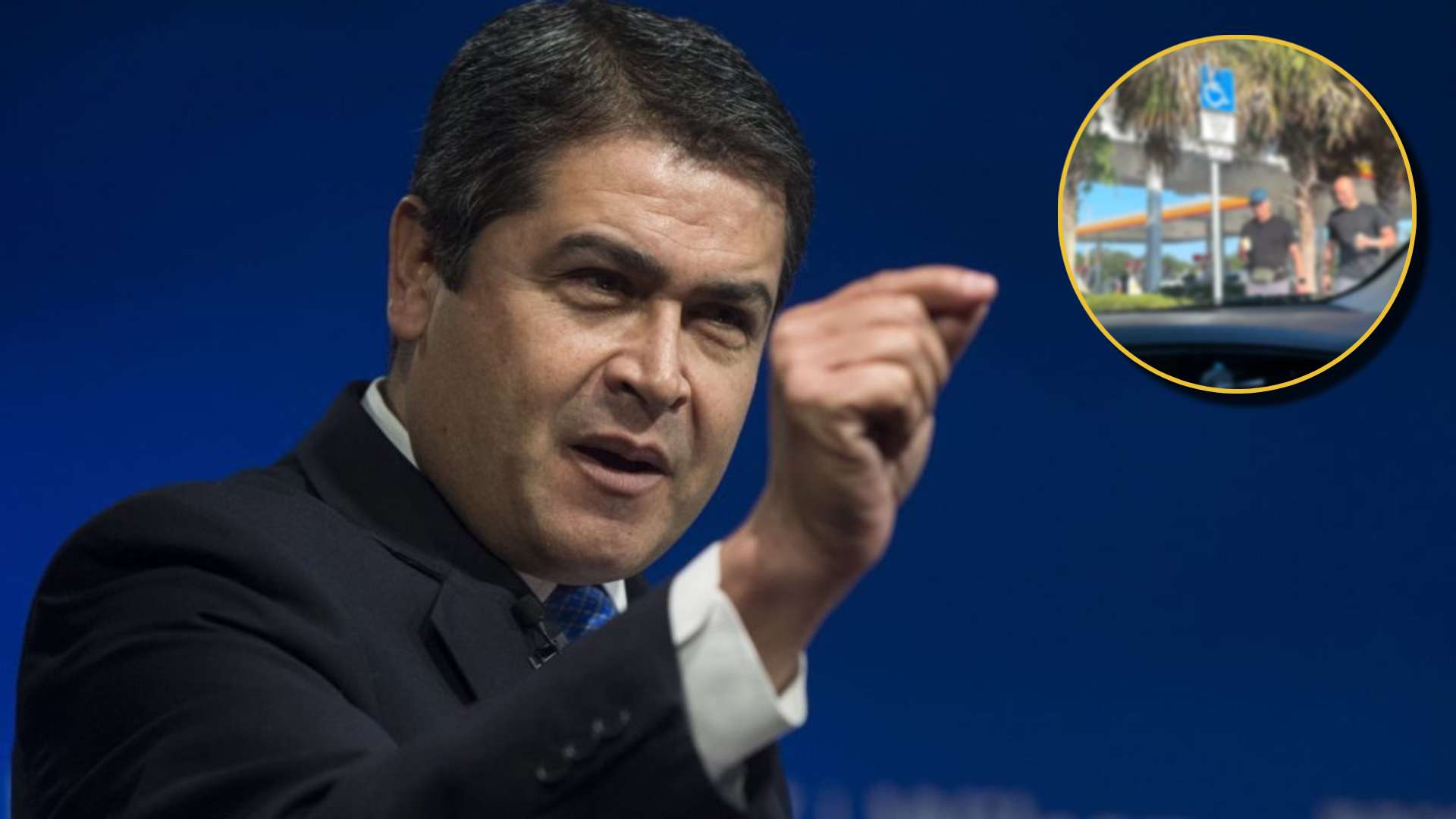 ¿Dónde está Juan Orlando Hernández? Video causa revuelo