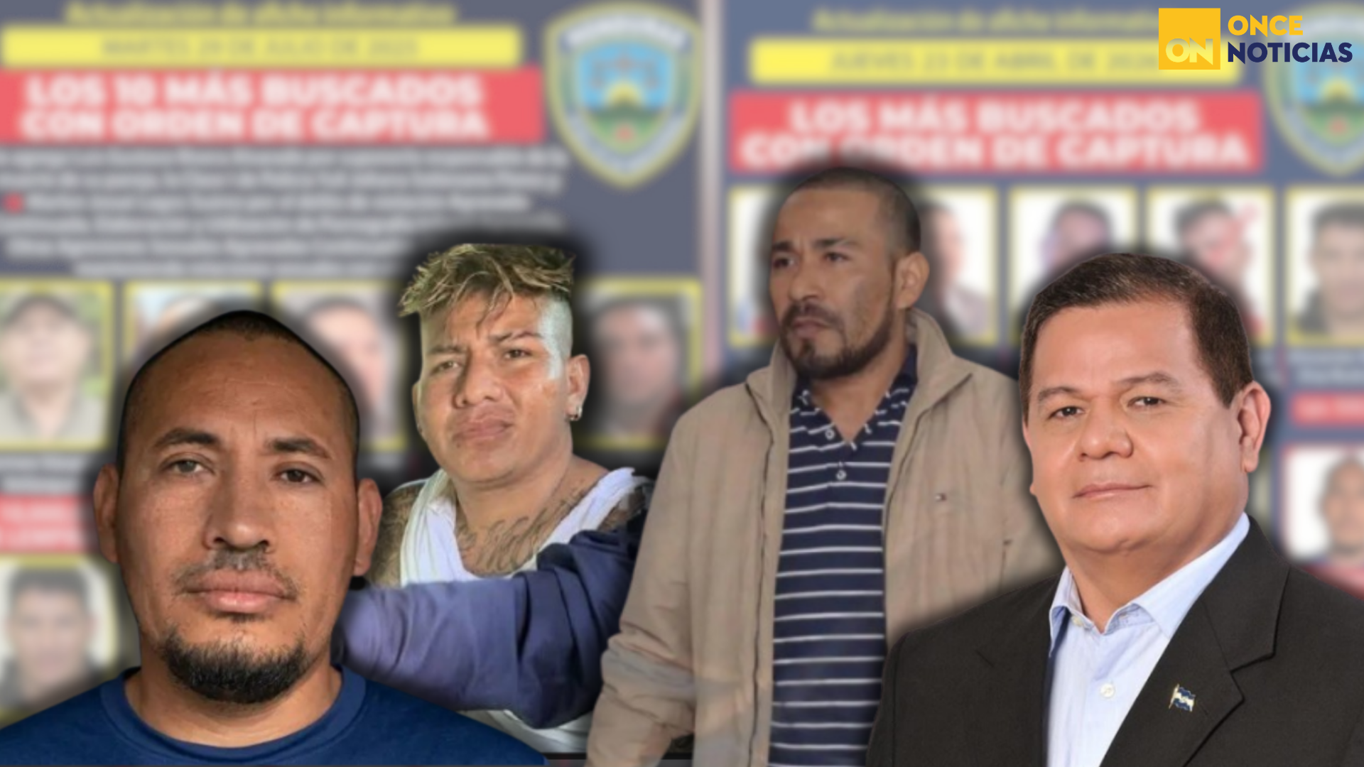 Lista de los más buscados en Honduras 2026: ¿Quiénes son?
