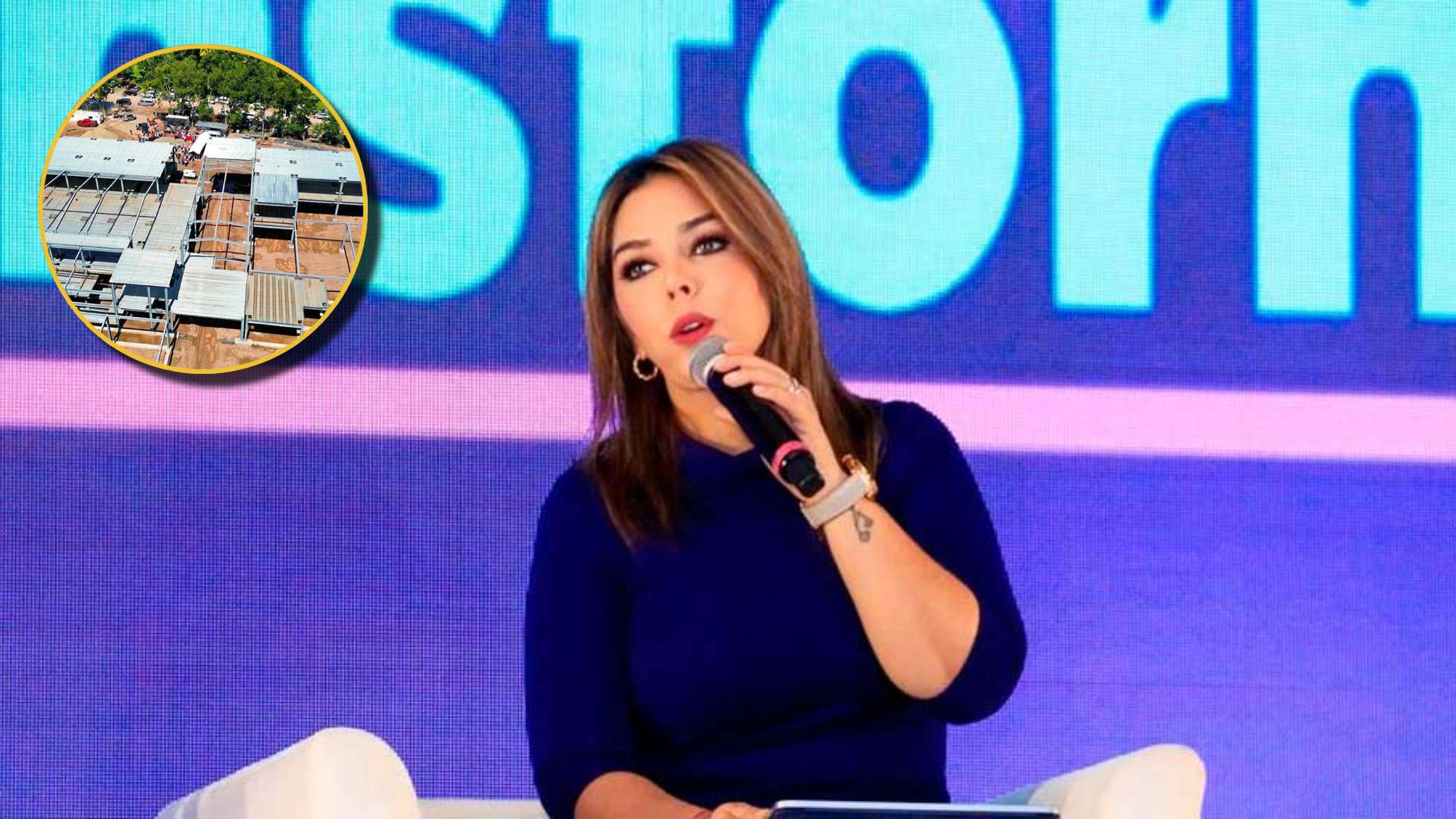 María Antonieta Mejía sobre construcción de hospitales