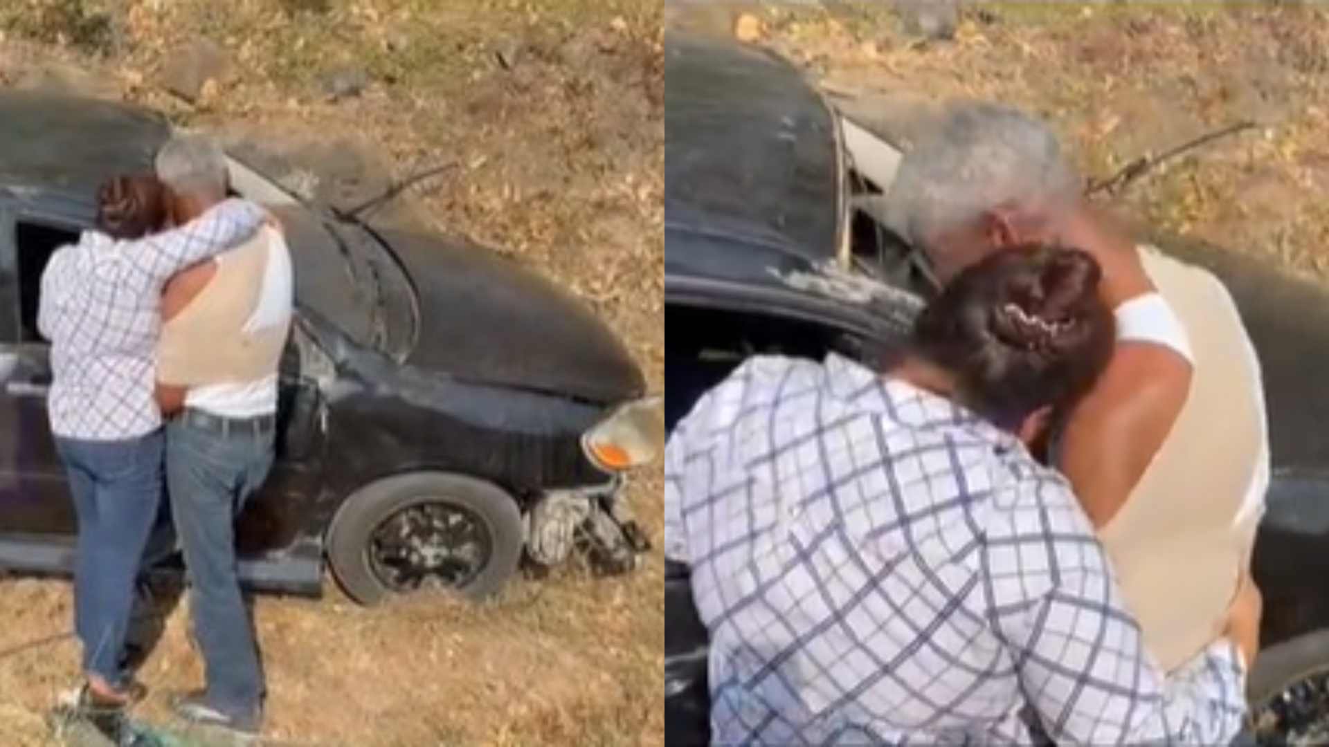 "Su carrito quedó destruído": Pastor evita tragedia en la CA-5 al esquivar motociclista que iba "loqueando"