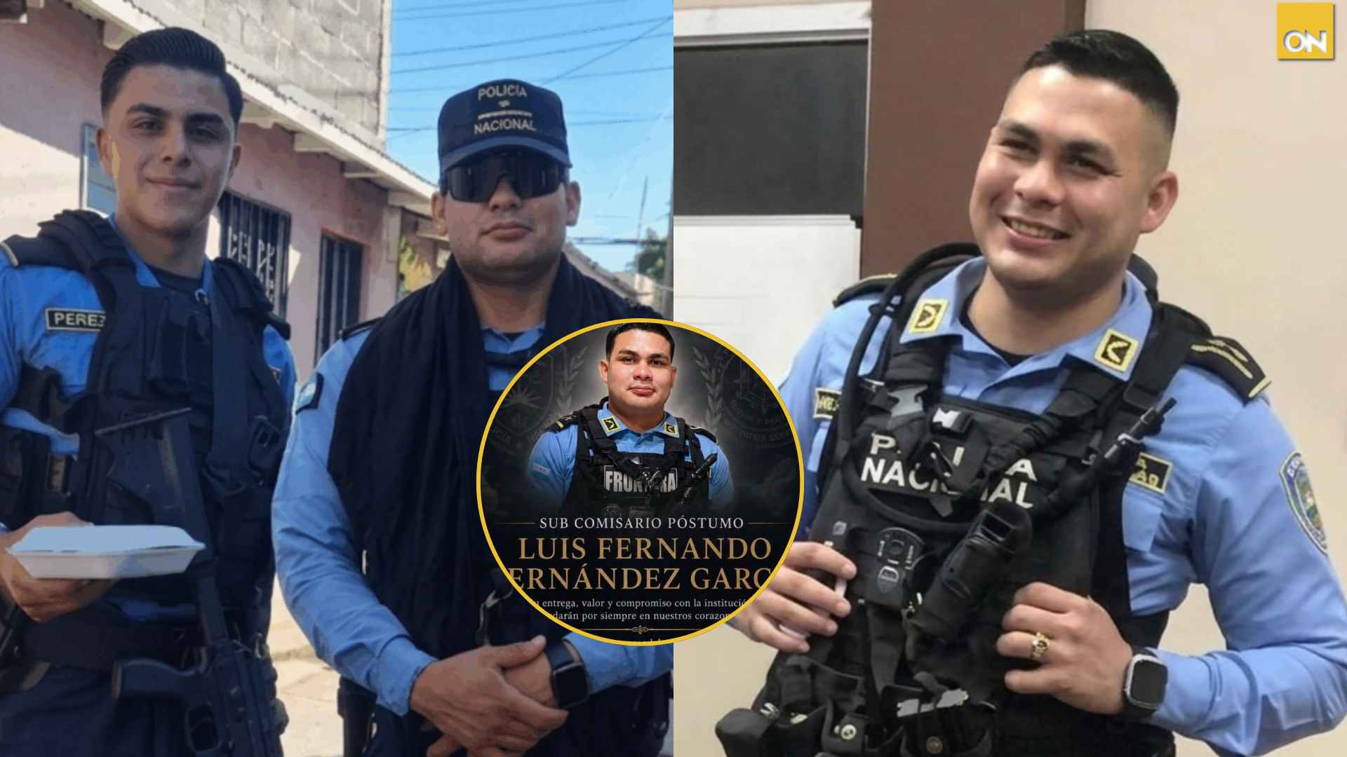 policía ultimado en Olancho