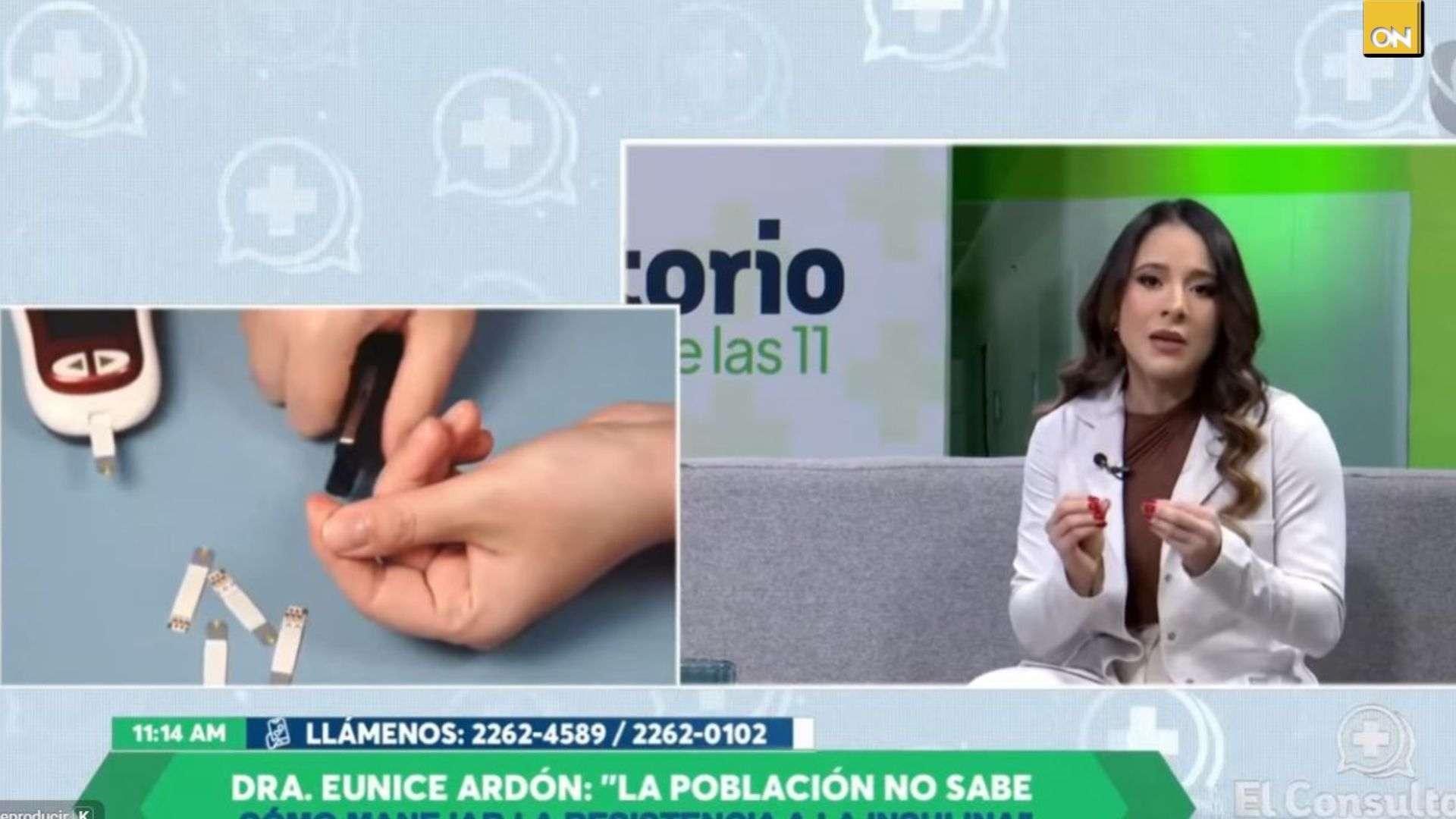 El consultorio del Once: Especialista explica cómo detectar y prevenir la resistencia a la insulina
