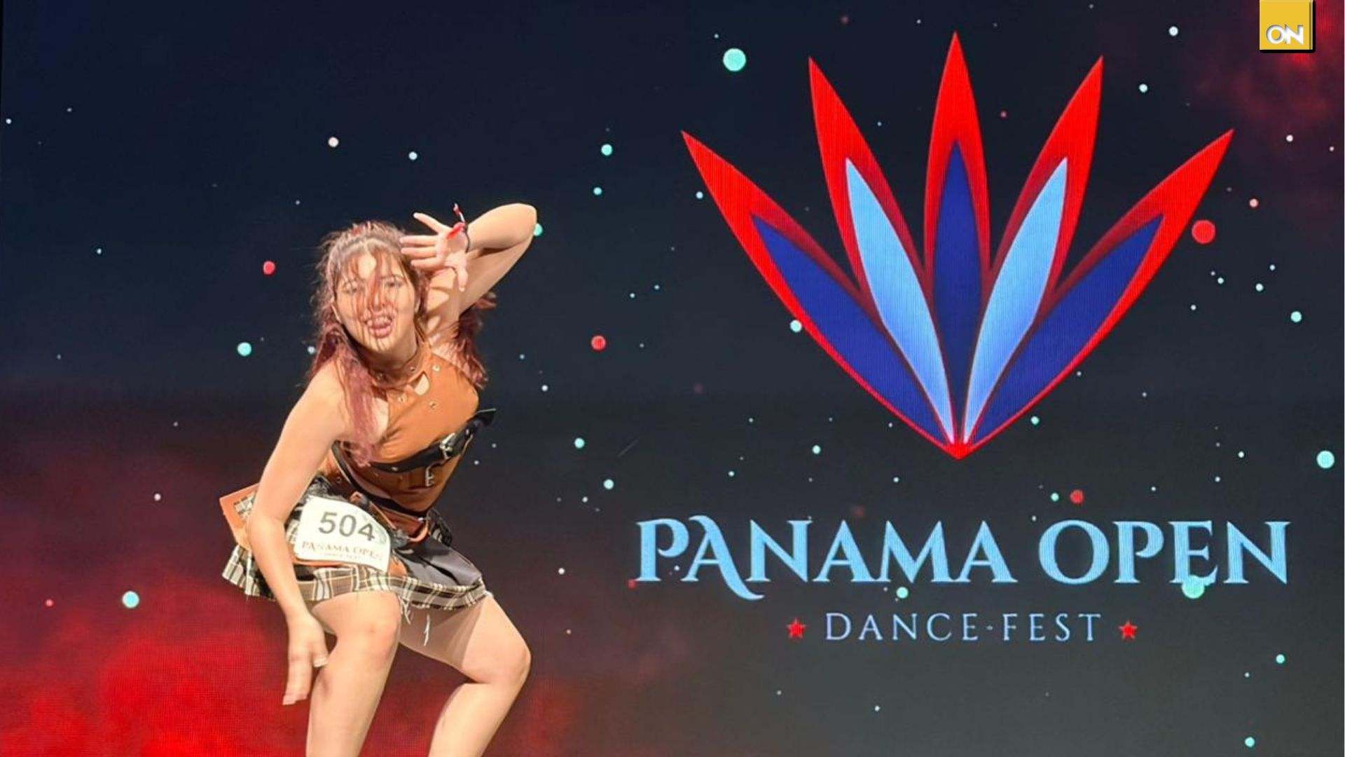 Nataly Maradiaga, presentadora de "Doble Play", triunfa en Panamá con 17 premios de danza