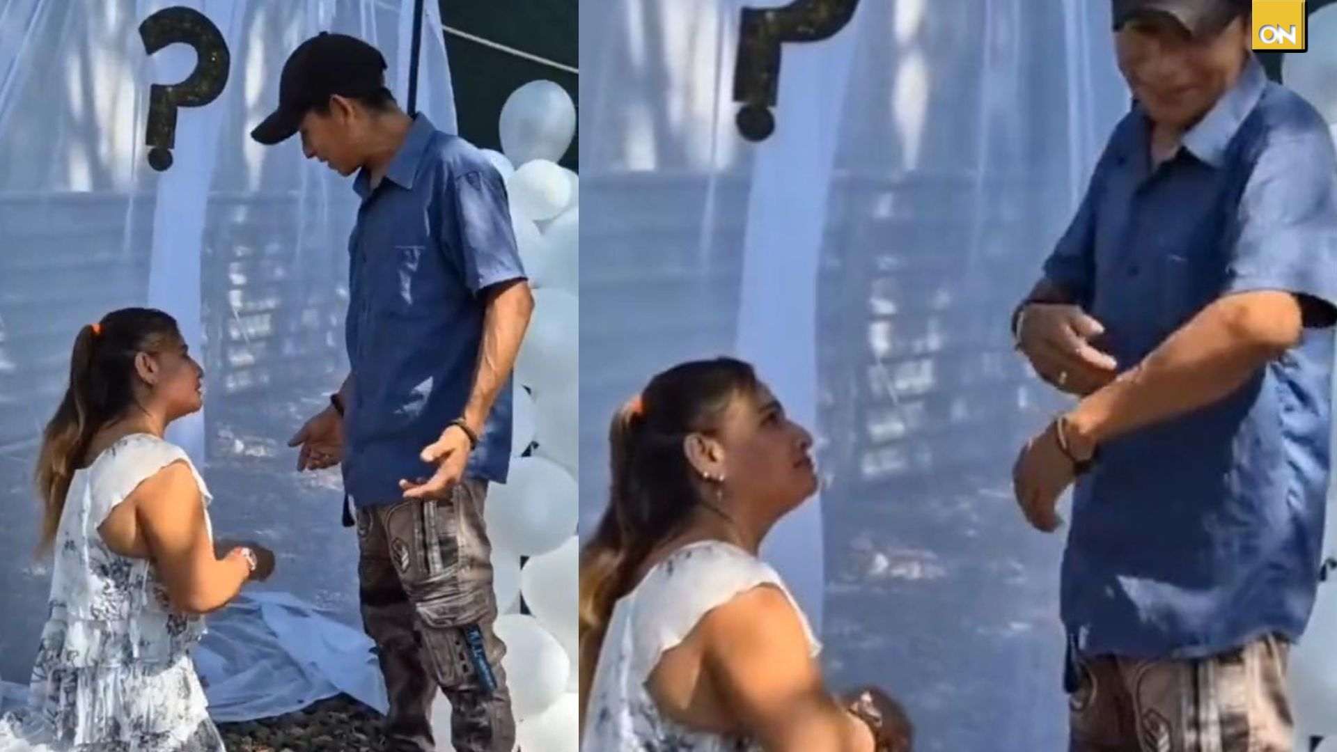 Le dijo “no” frente a todos: así reaccionó la mujer tras fallida propuesta de matrimonio