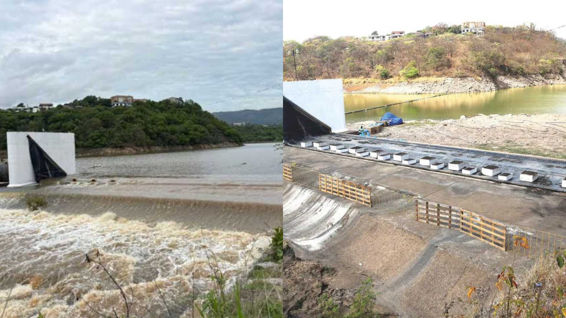 Nivel crítico represas que abastecen Tegucigalpa y Comayagüela