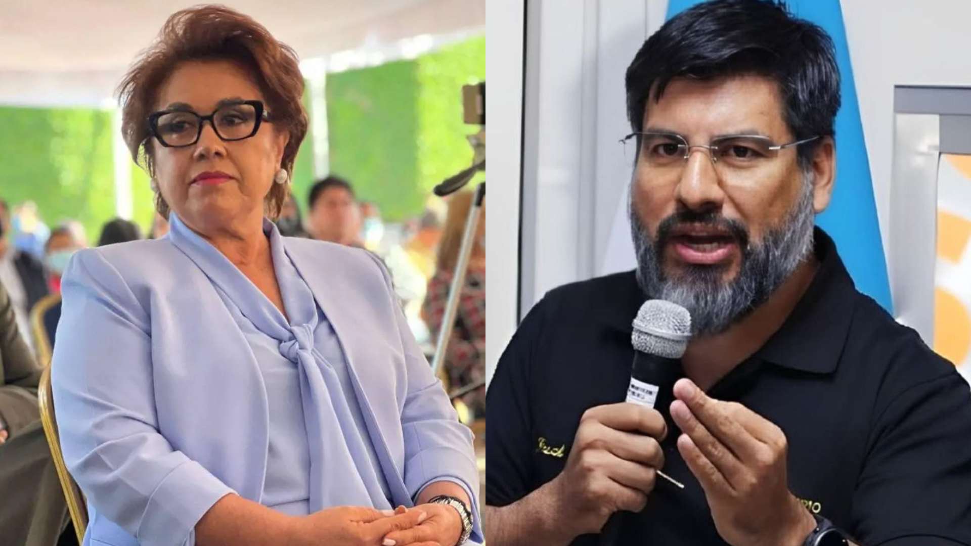 Fotos de extitulares de la CSJ y MP.