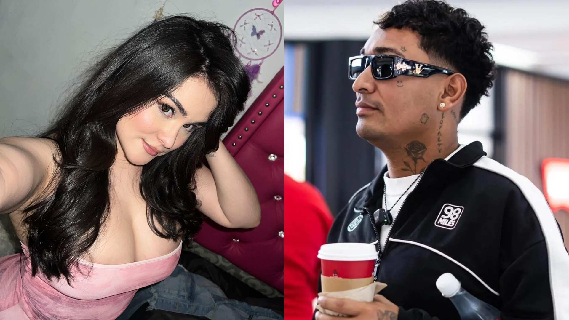 Supremo muestra apoyo a Campanita durante un live en TikTok