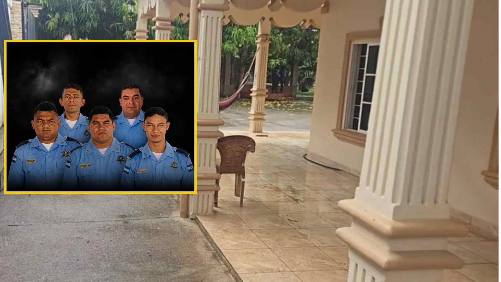 Revelan impactantes imágenes de la vivienda donde fueron ultimados policías en Corinto