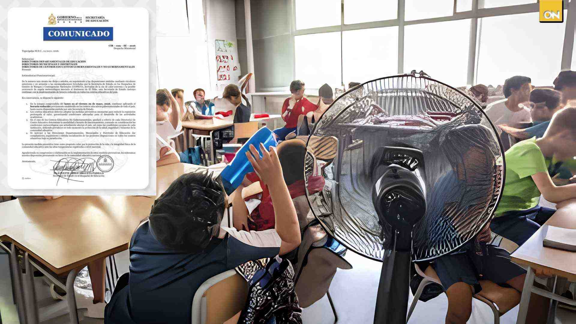 ¿En qué zonas del país continuarán los horarios reducidos en escuelas por la ola de calor