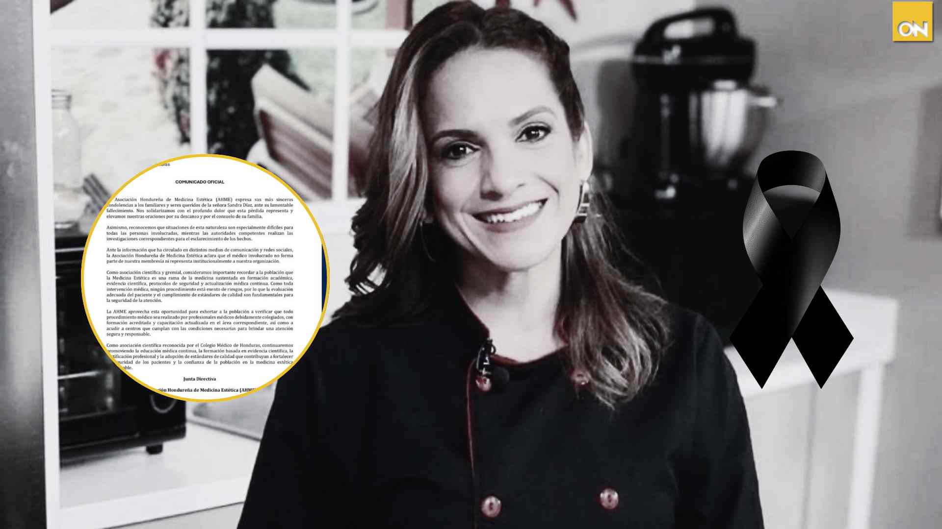 AHME comunicado chef Sandra