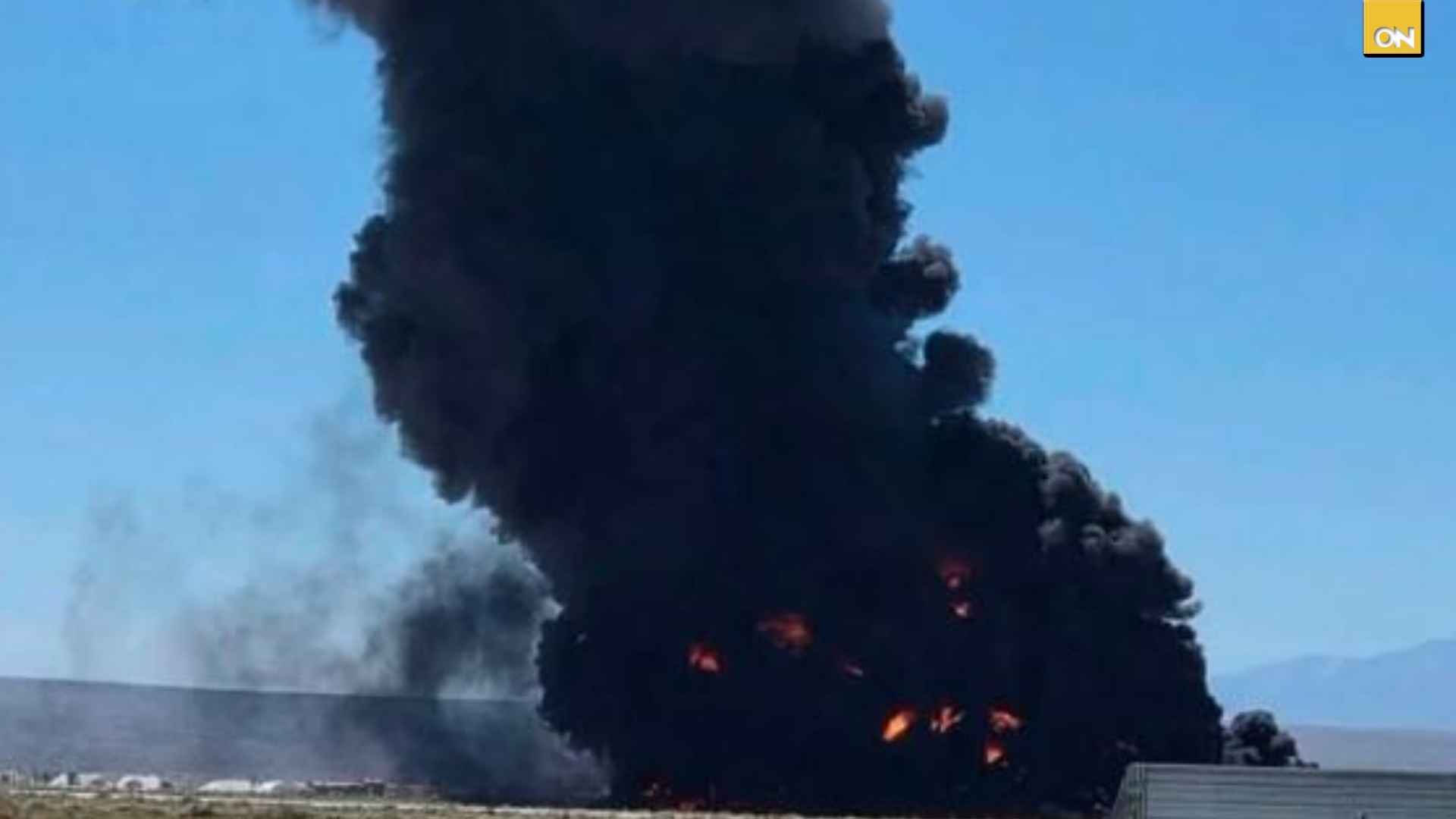 Al menos ocho fallecidos tras estrellarse un bombardero B-52 en California, Estados Unidos