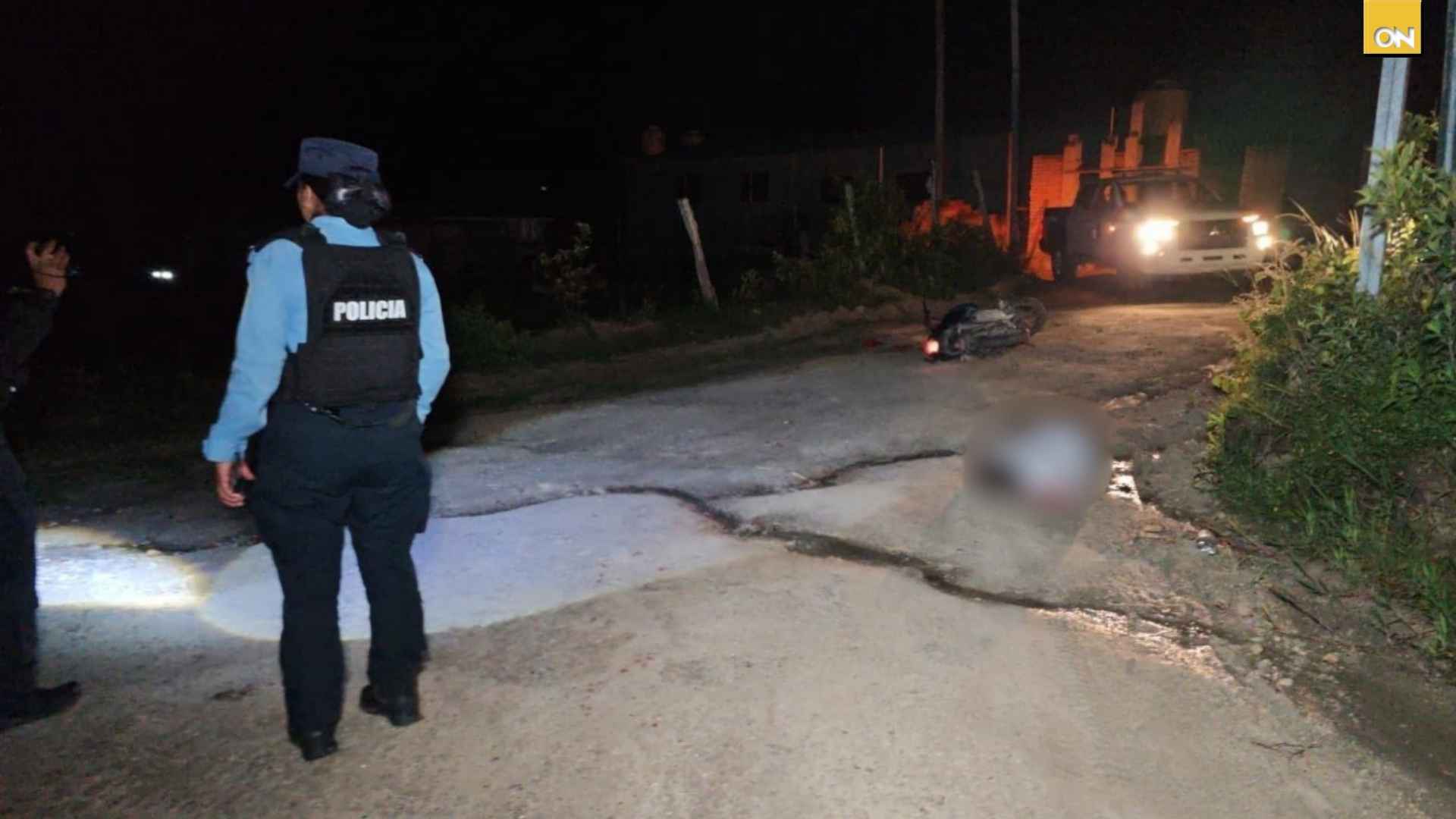 Aprovechan apagón para quitarle la vida a dos motociclistas en El Rosario, Copán