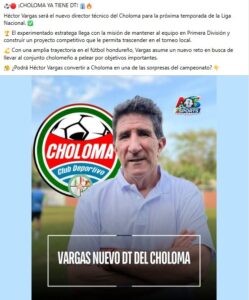 Héctor Vargas Nuevo Equipo