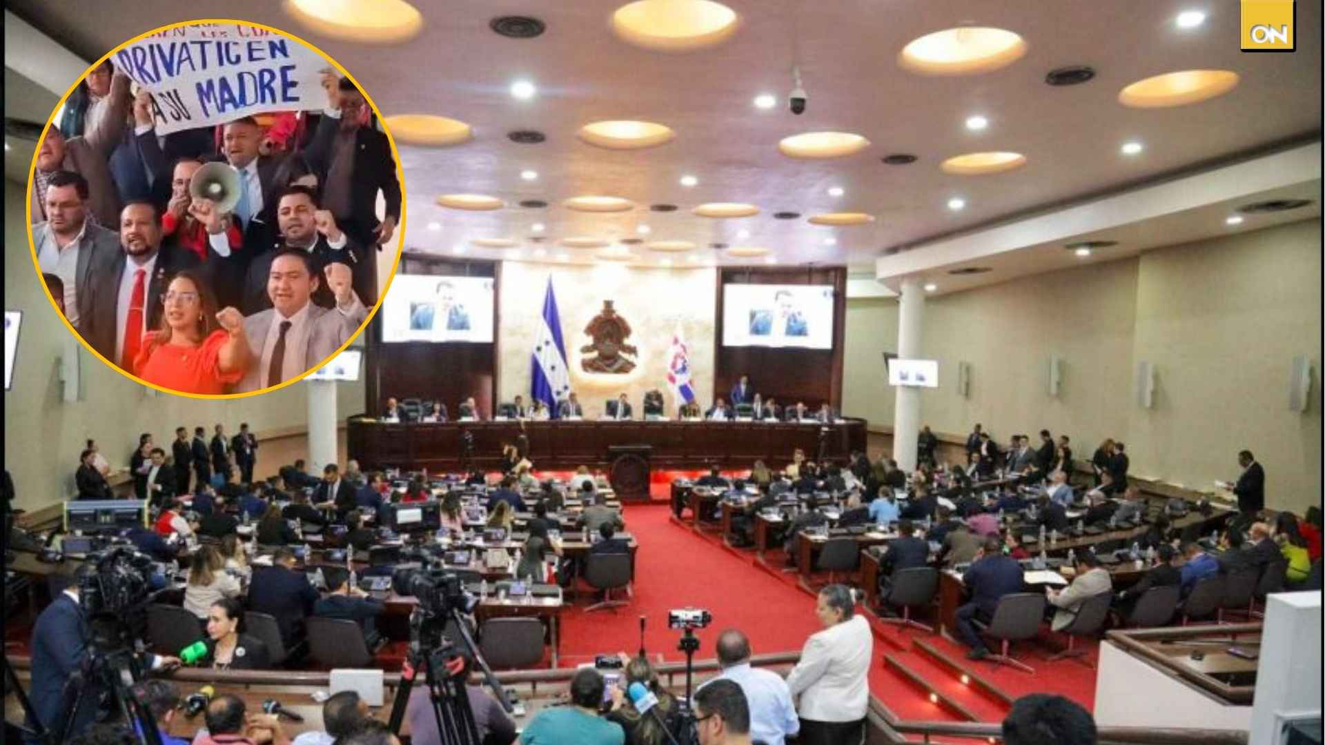 Congreso Nacional inicia debate de reformas energéticas entre protestas y llamados al orden