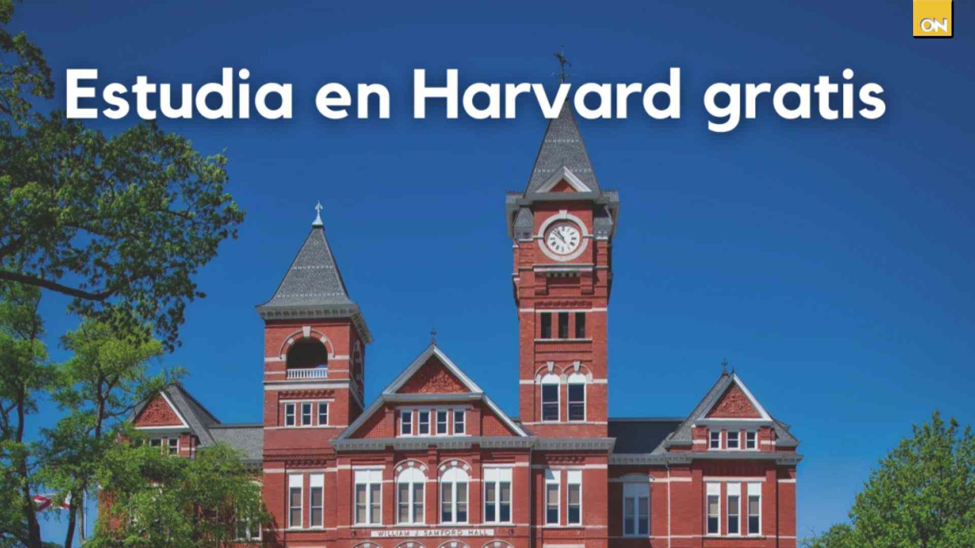 cursos gratis de Harvard