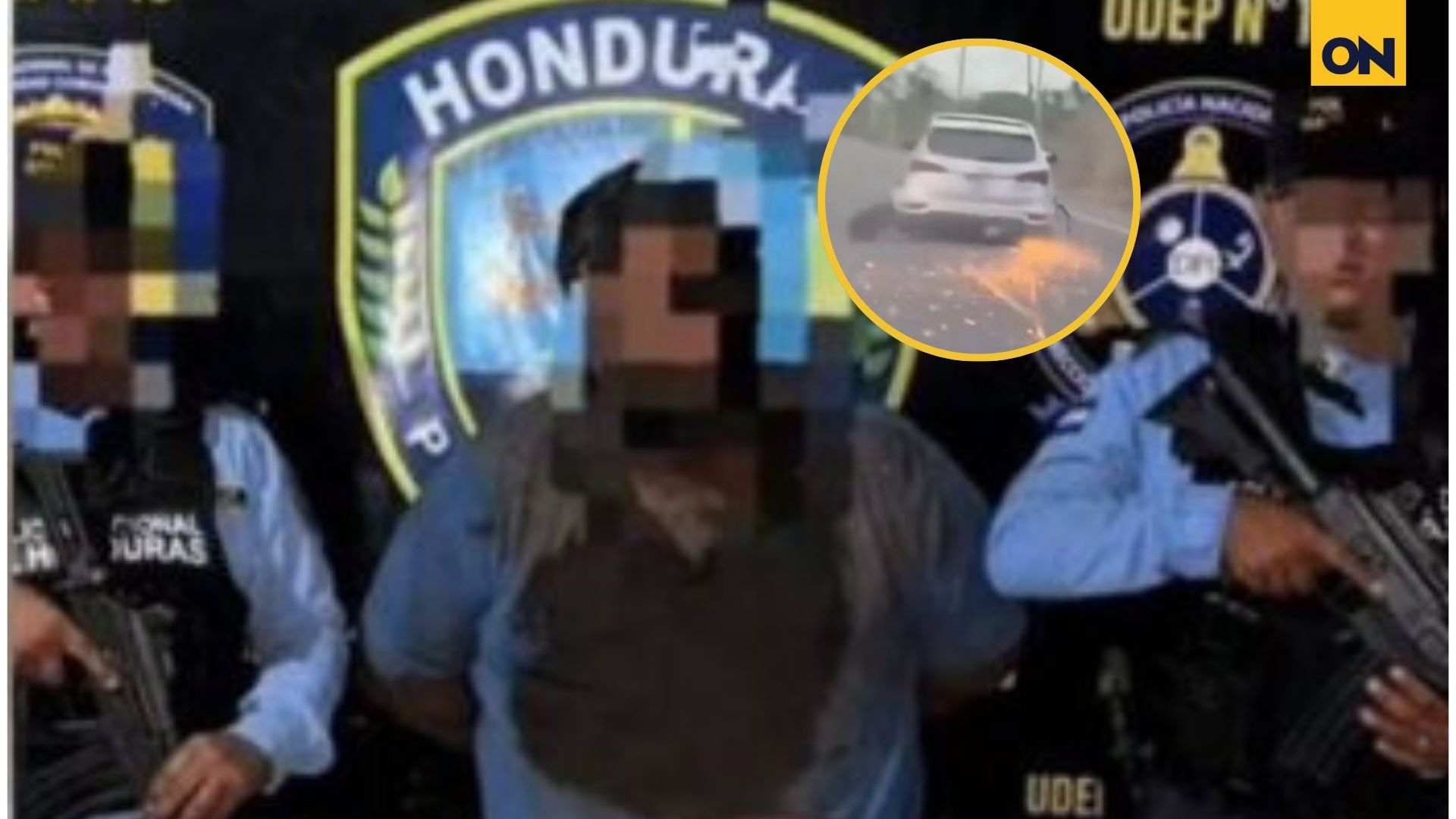 Persecución policial en Juticalpa termina con captura y fuerte decomiso
