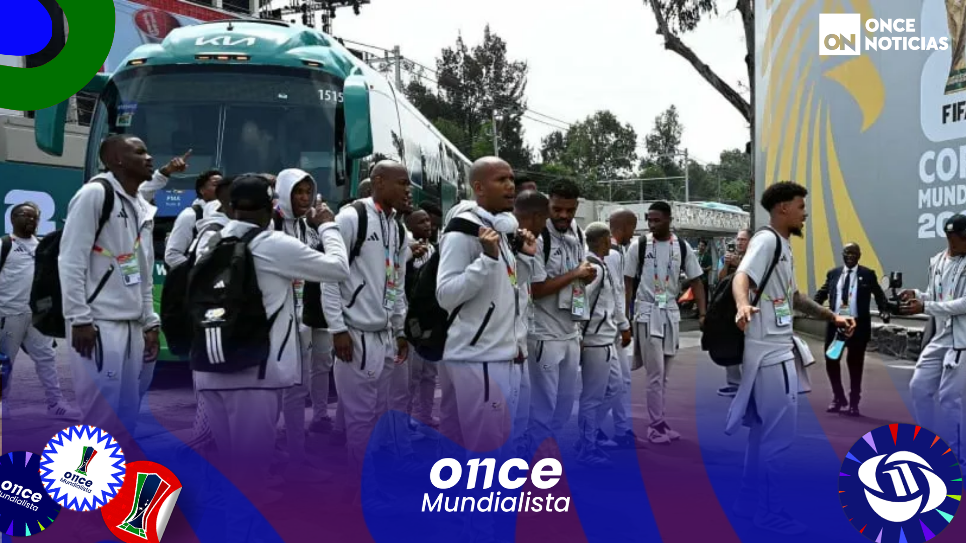 Por qué Sudáfrica llegó bailando a su debut del Mundial ante México