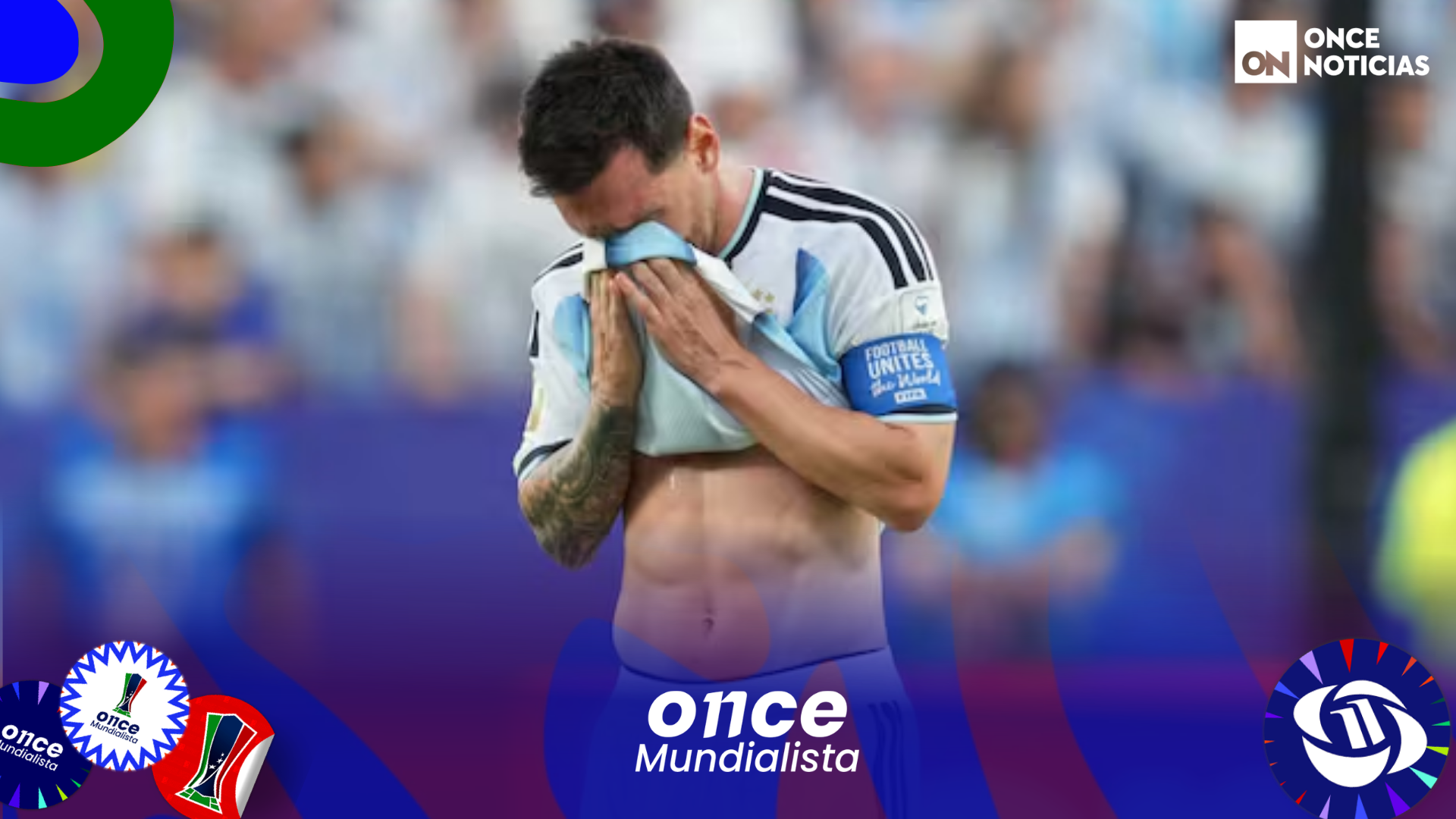 El calvario de Messi: Su llanto tras igualar el récord en Mundiales