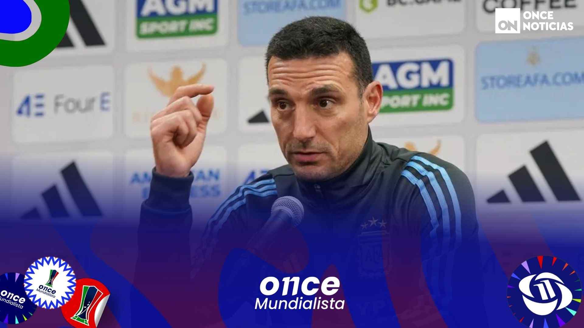 Messi Argentina Alineación Scaloni