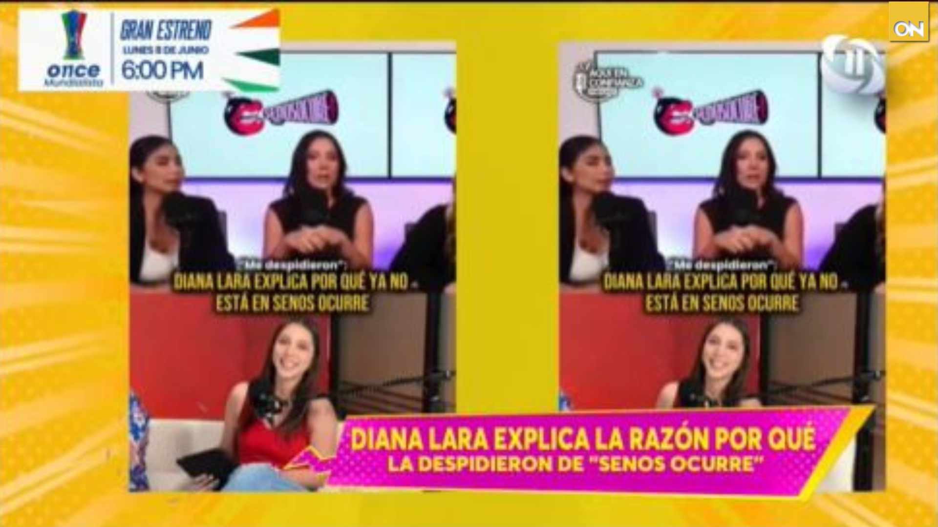 Diana Lara rompe el silencio explica por qué fue despedida de “Se Nos Ocurre” en OMG
