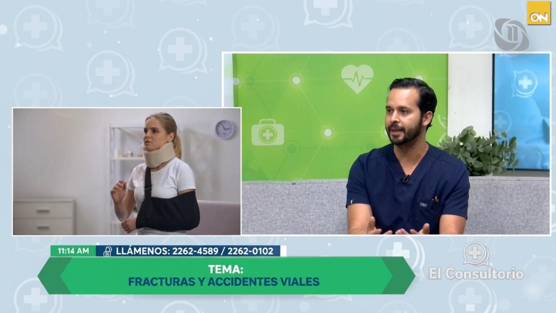 El Consultorio del Once: Accidentes viales y fracturas ¿Qué hacer ante una lesión ósea?