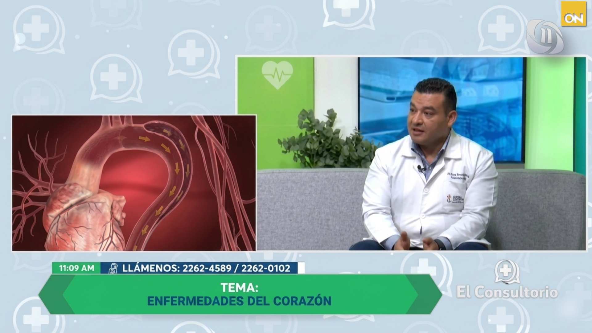 El Consultorio del Once: Enfermedades del corazón: ¿Cómo reconocerlas y proteger tu vida?