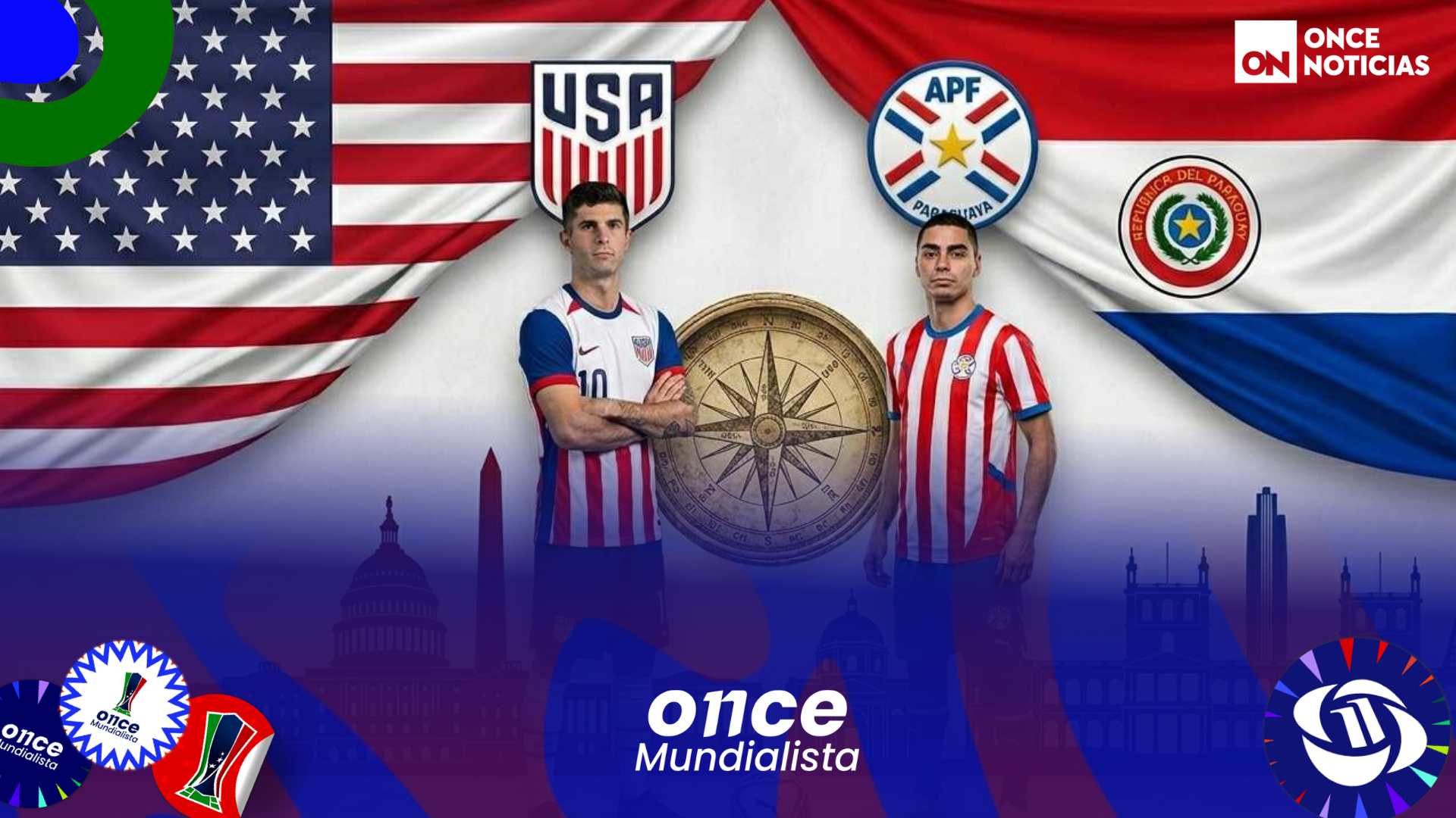 En vivo Estados Unidos Paraguay
