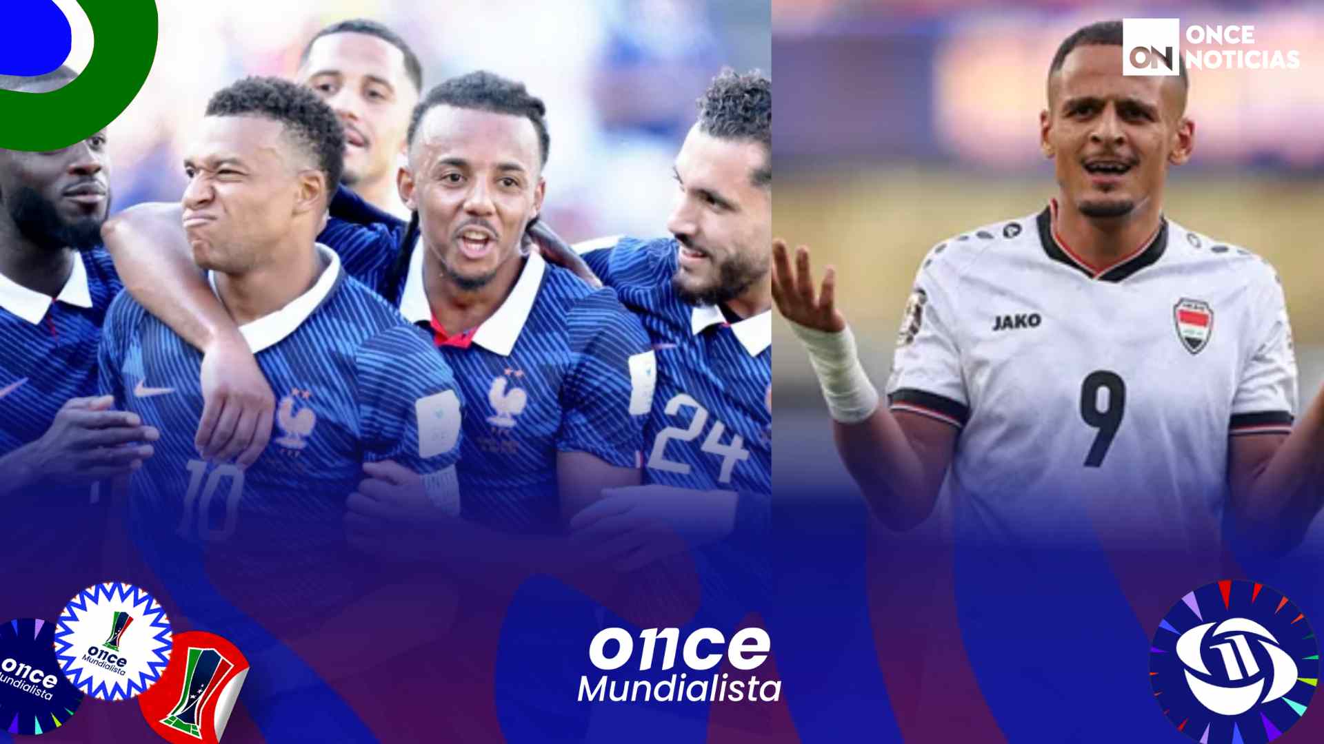Francia Irak en vivo