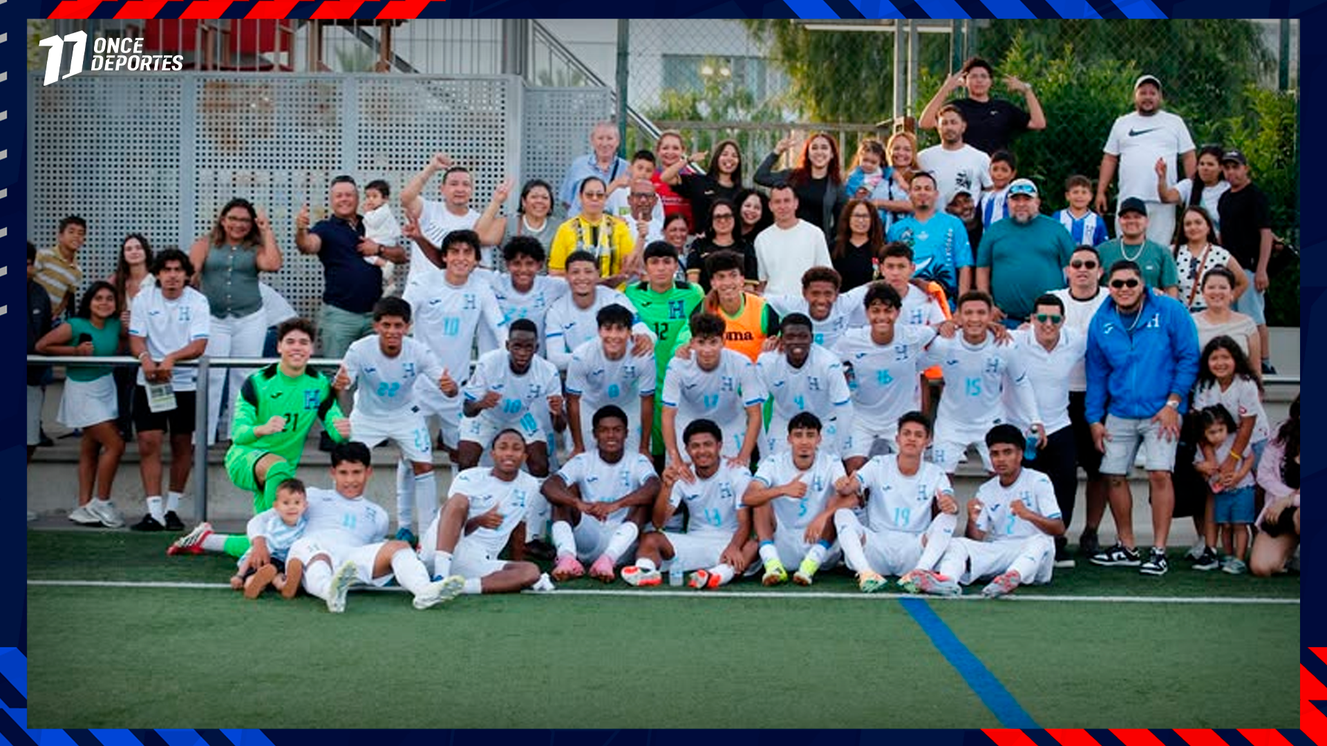 Honduras Sub-20 hace historia y vence al FC Barcelona en España