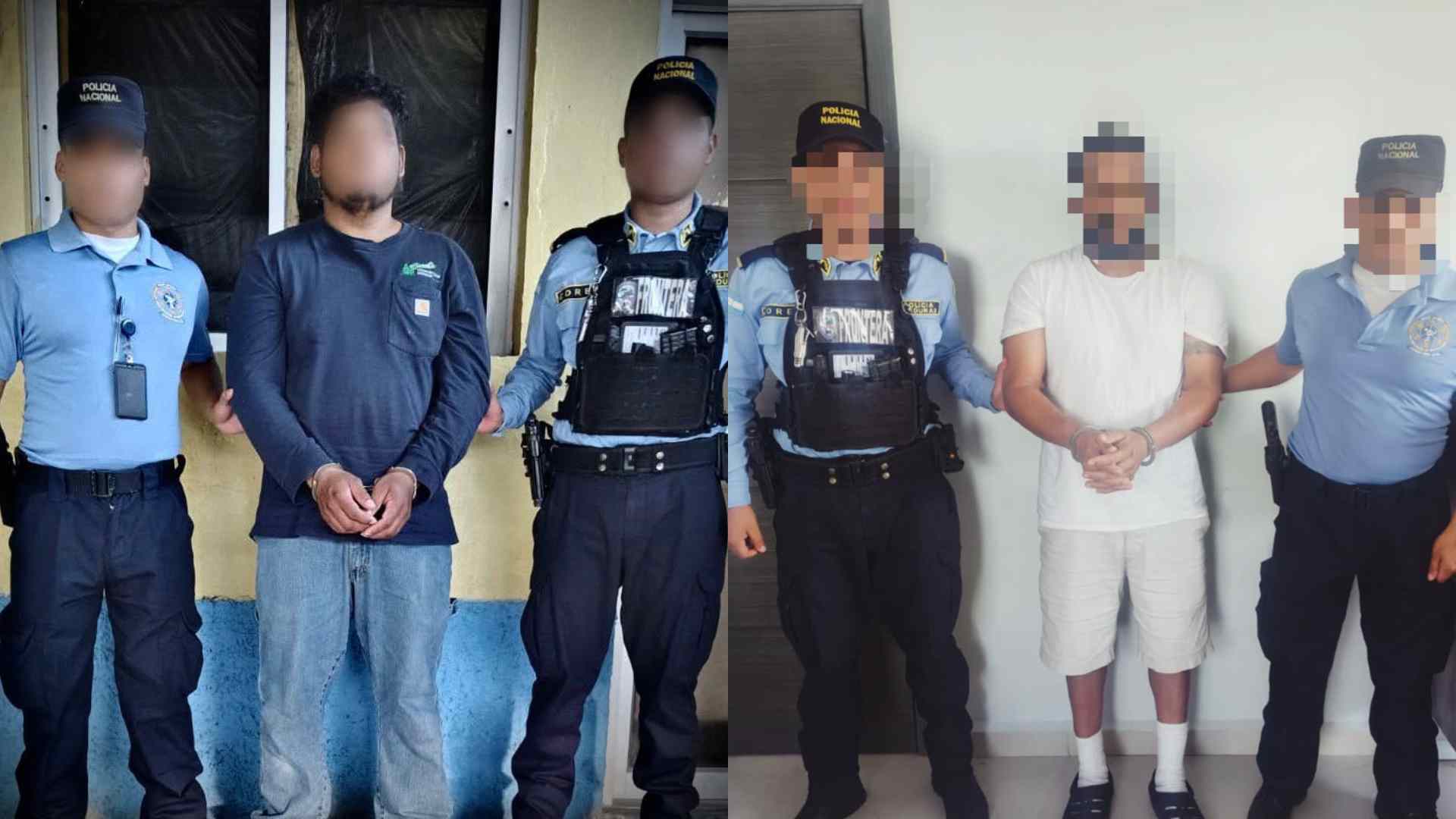 INTERPOL captura a dos hondureños retornados de EE. UU. por delitos de homicidio en Olancho