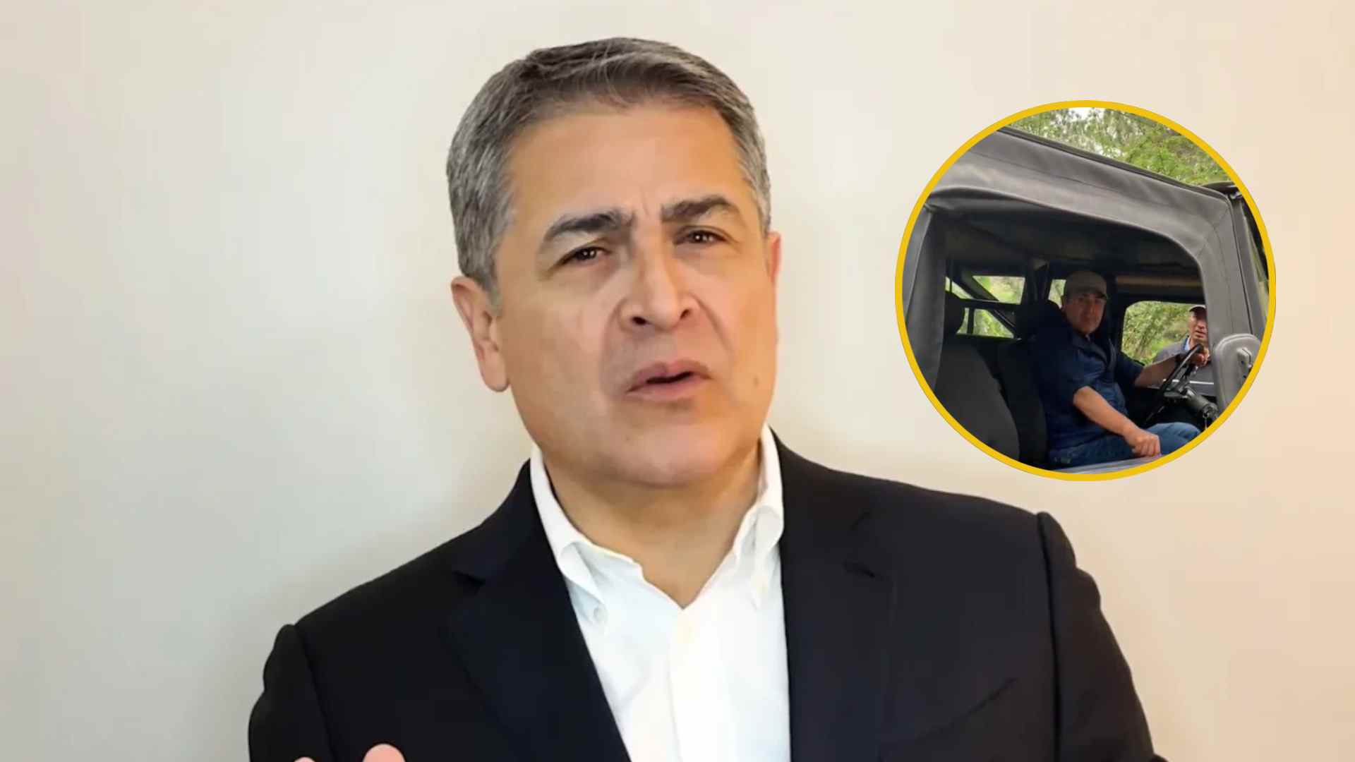VIDEO | ¿Ya está en Honduras? 😳 Juan Orlando Hernández genera revuelo con un “nos vemos pronto”