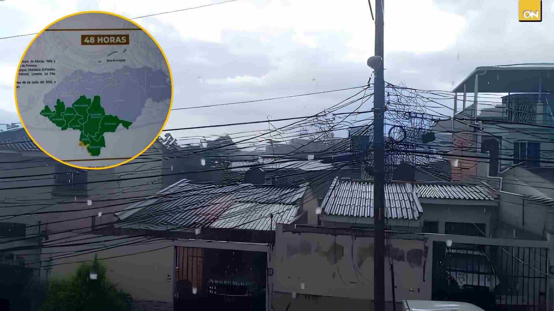 Lluvias en Honduras solo en el Distrito Central más de 600 barrios son considerados vulnerables, según el Codem