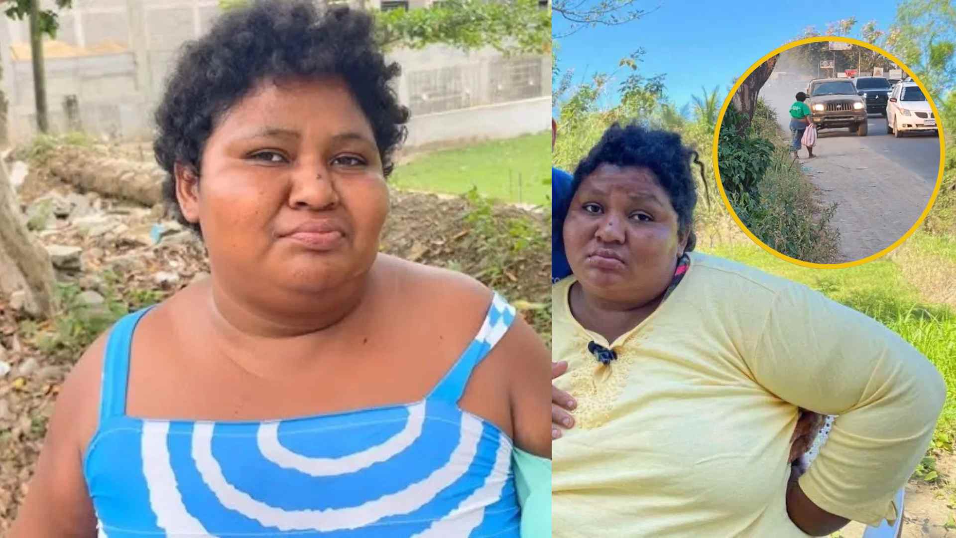 ¿La muerte le anda cerca? 😳 VIDEO muestra a María Chichuy a punto de ser arrollada